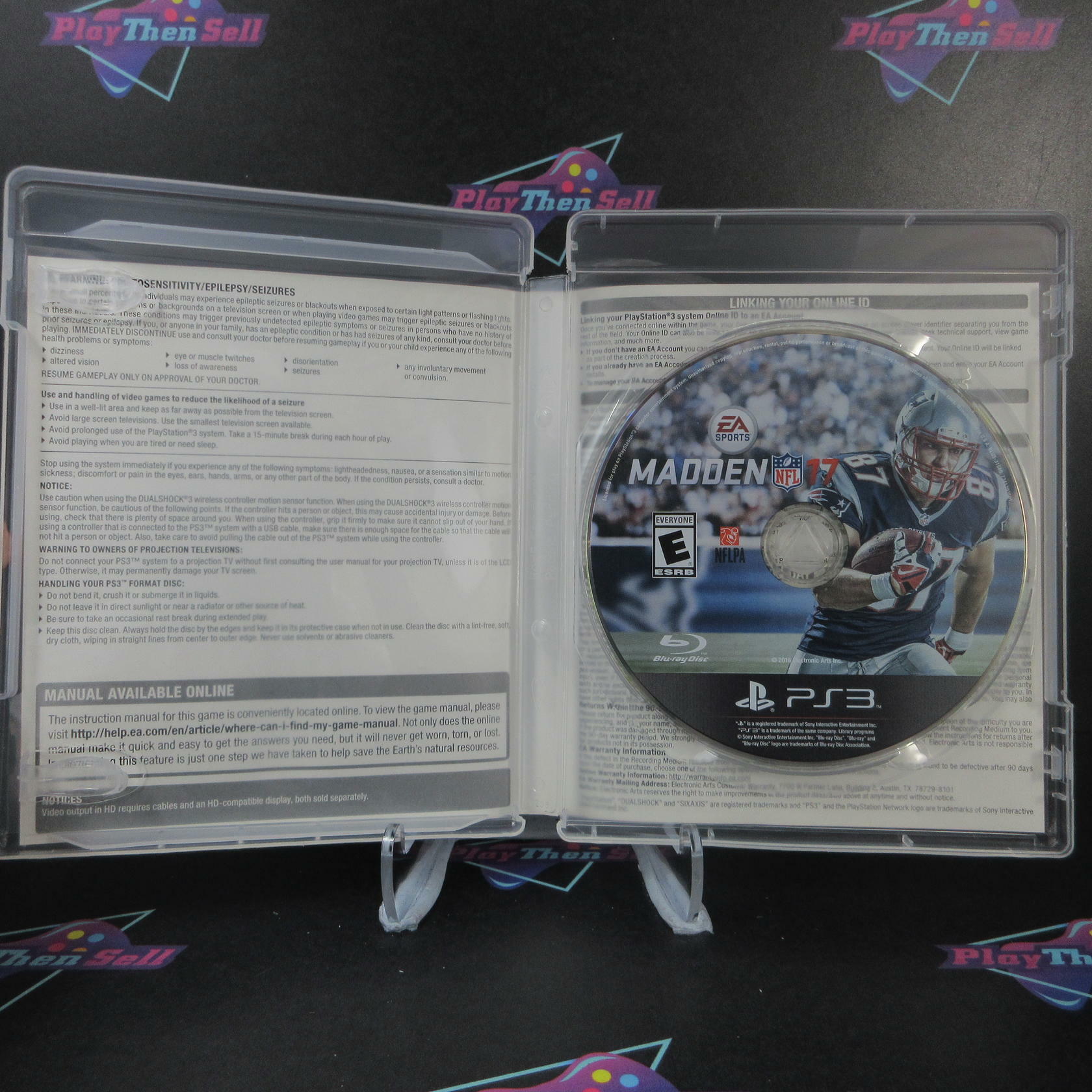 Madden NFL 17 PS3 PlayStation 3 - Like New