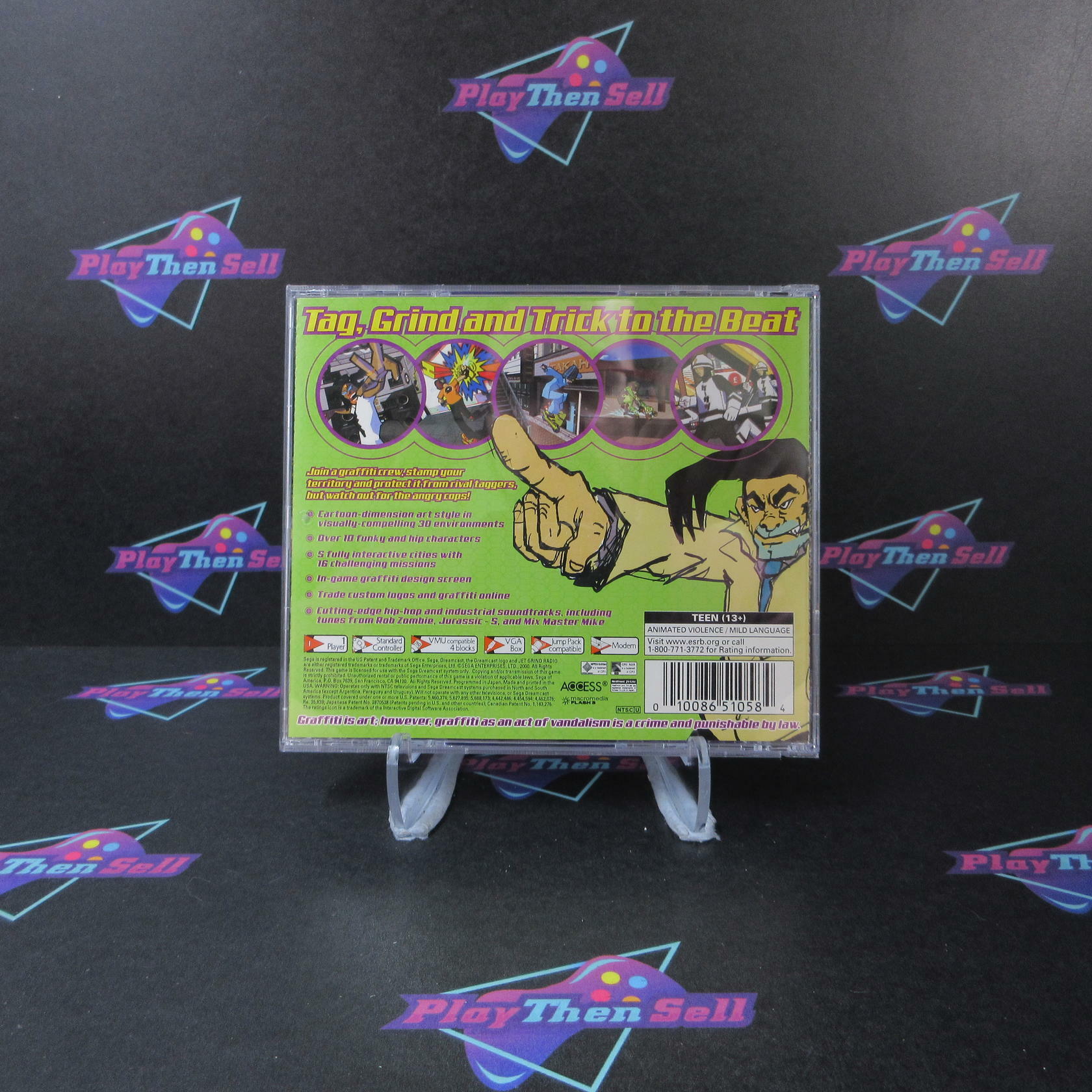 Jet Grind Radio - Sega Dreamcast - Like New