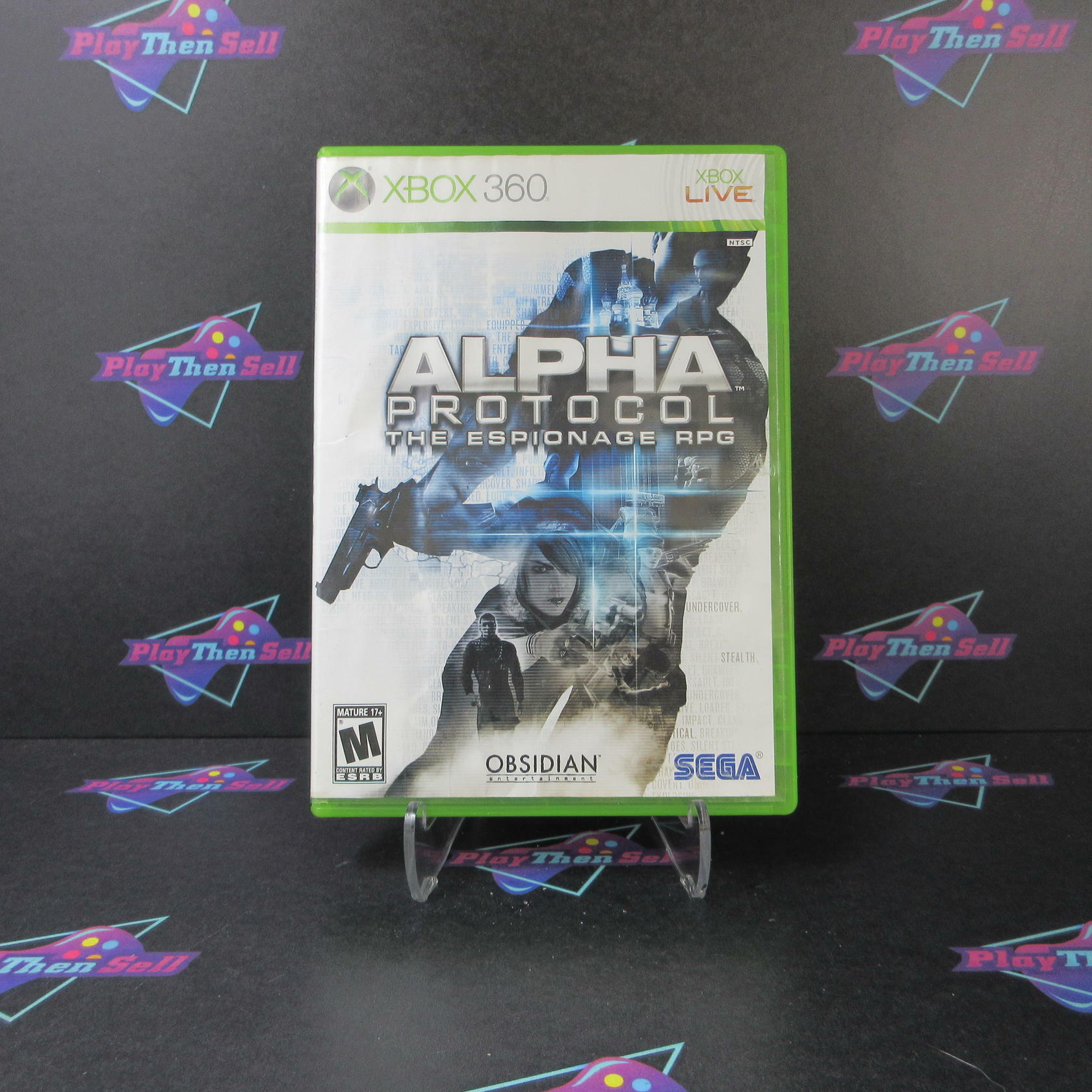 Alpha Protocol The Espionage RPG Xbox 360 AD/NM - Very Good