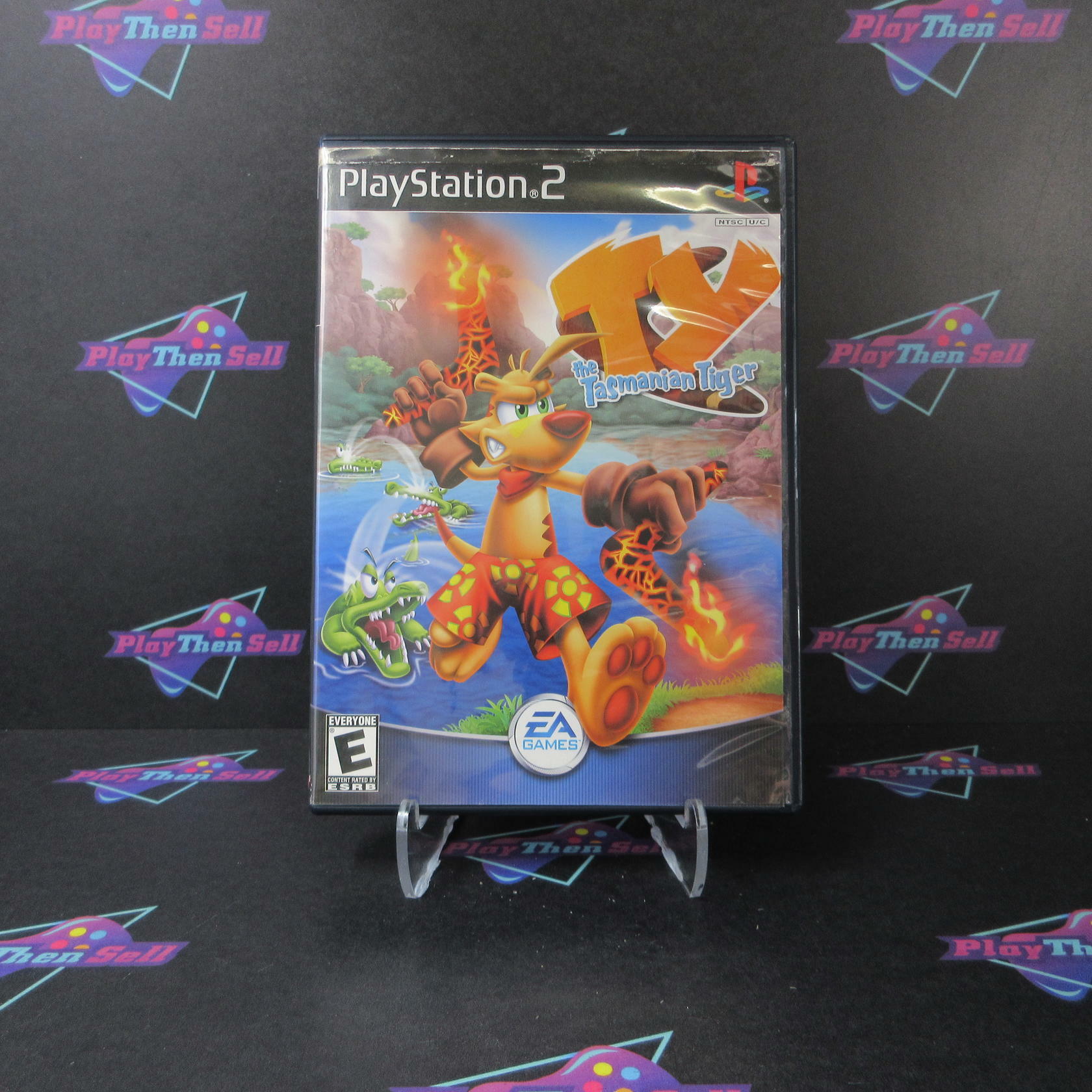 Ty the Tasmanian Tiger PS2 PlayStation 2 AD/NM - Very Good
