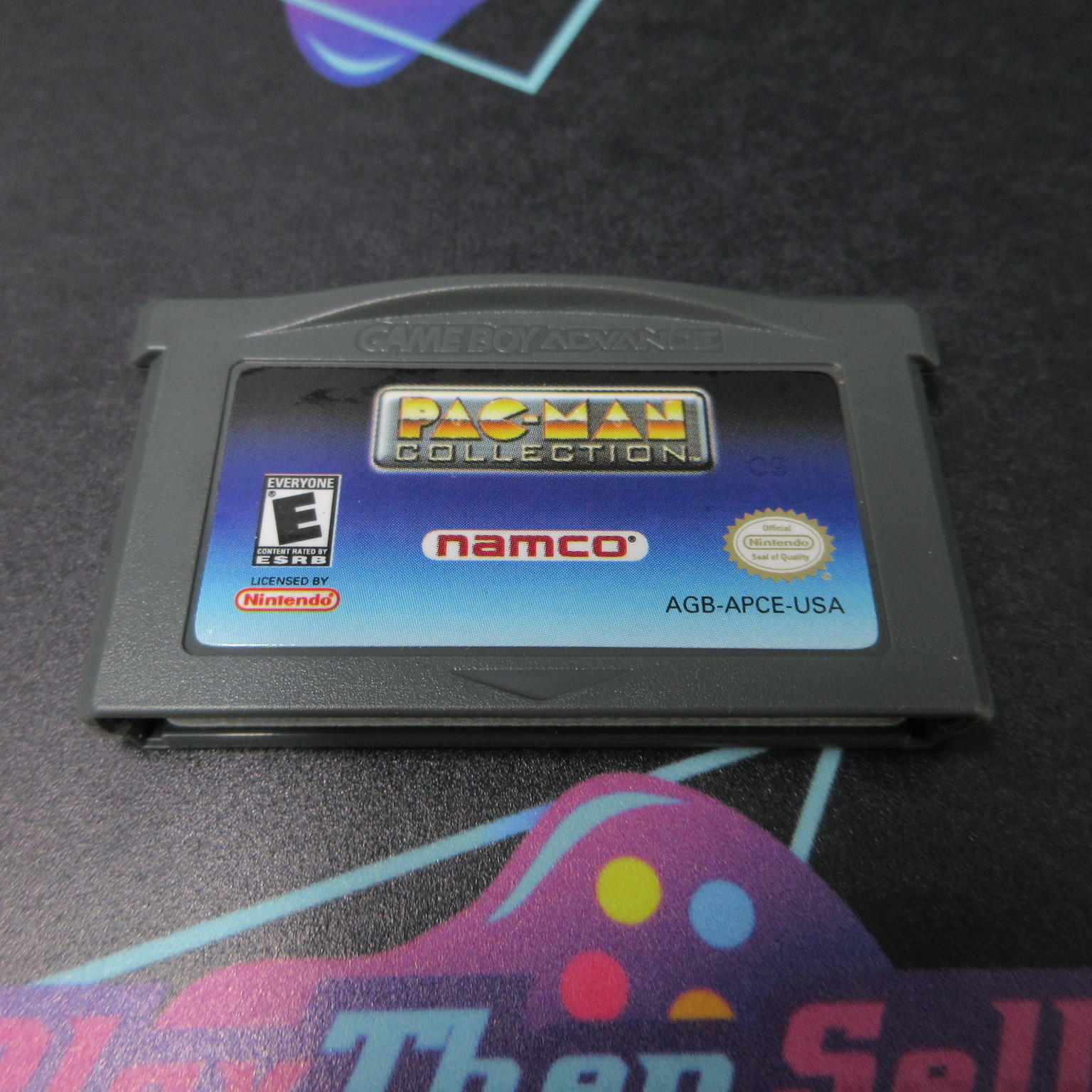 Pac-Man Collection GBA Gameboy Advance Cart + Manual - Very Good