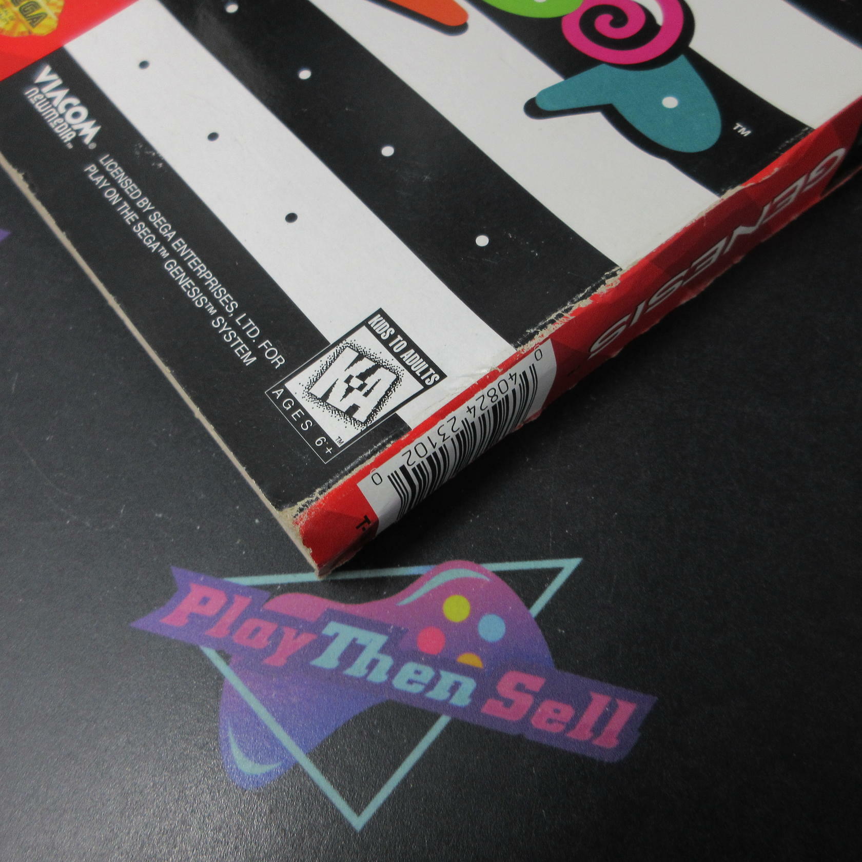 Zoop Sega Genesis Boxed AD Complete CIB - Very Good