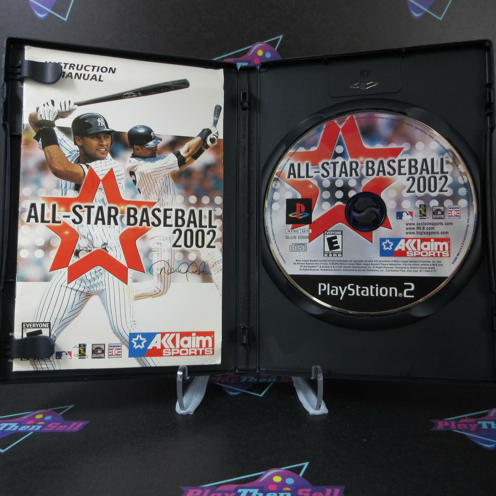 All Star Baseball 2002 PS2 PlayStation 2 - Like New