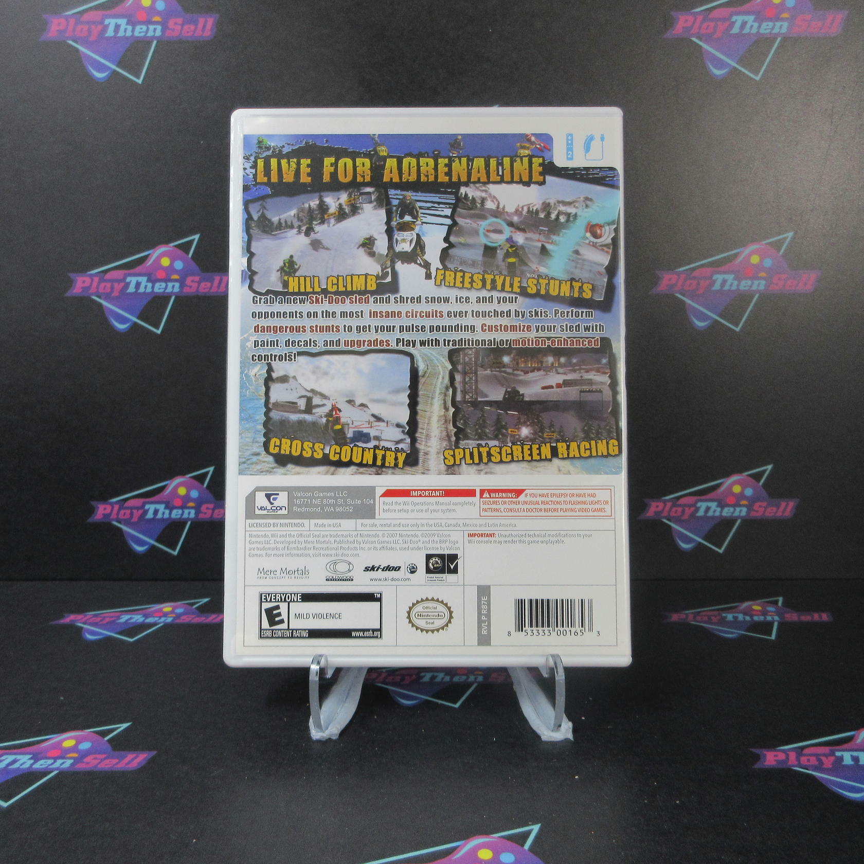 Ski-Doo Snowmobile Challenge Nintendo Wii - Like New