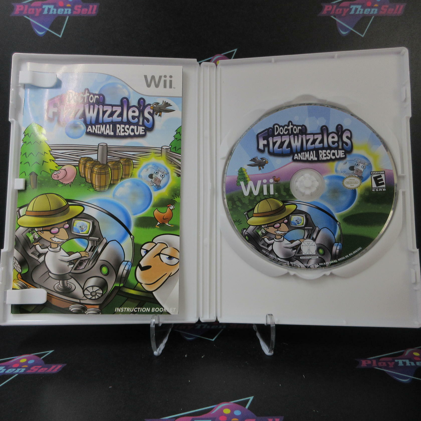 Doctor Fizzwizzle's Animal Rescue Nintendo Wii - Like New