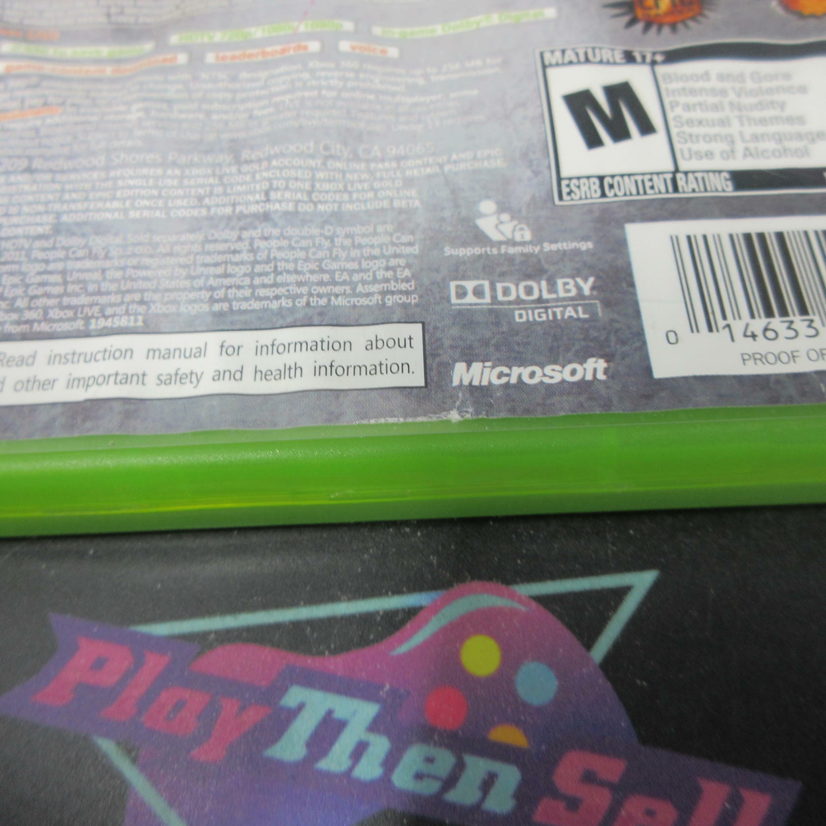 Bulletstorm Epic Edition Xbox 360 AD/NM - Very Good