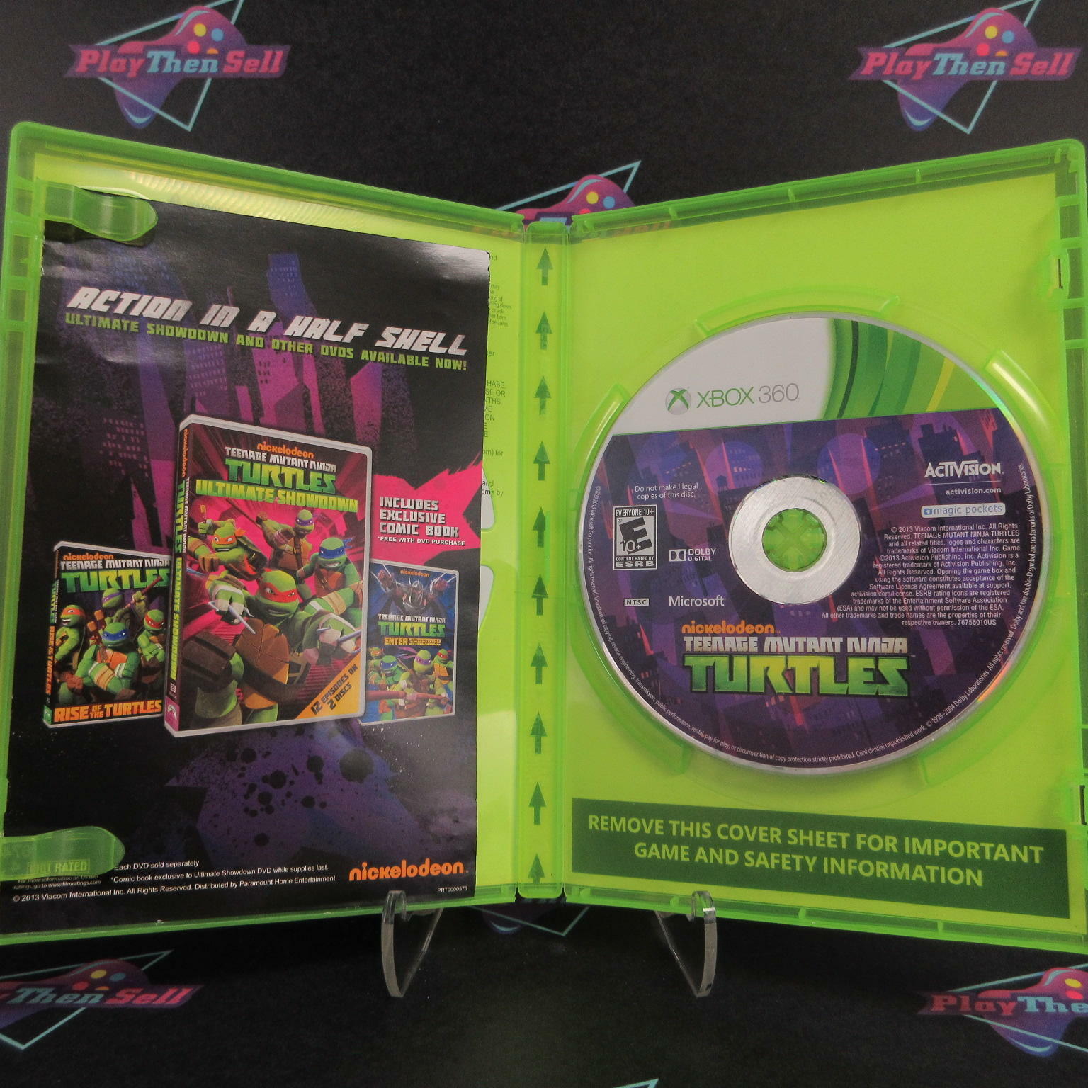 Teenage Mutant Ninja Turtles Xbox 360 DD/AD Complete - Very Good