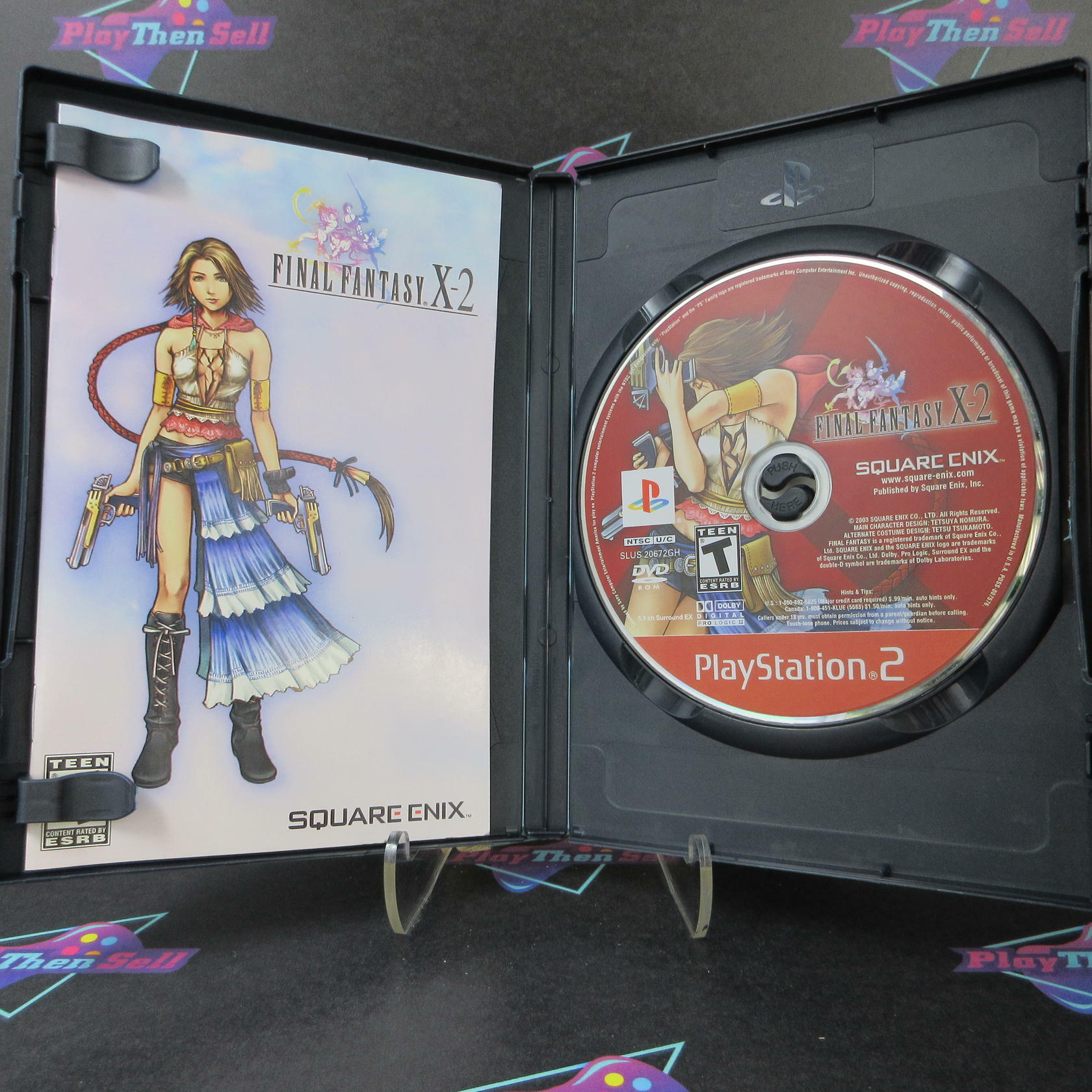 Final Fantasy X-2 PS2 PlayStation 2 GH + Reg Card - Like New