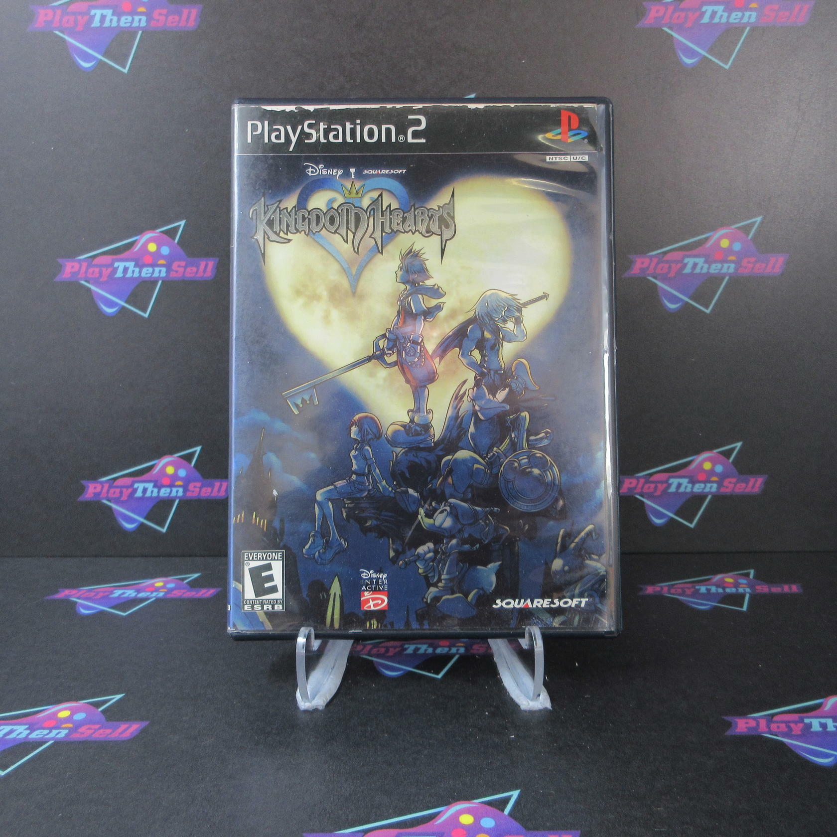 Kingdom Hearts + Reg Card PS2 PlayStation 2 AD Complete CIB - Very Good
