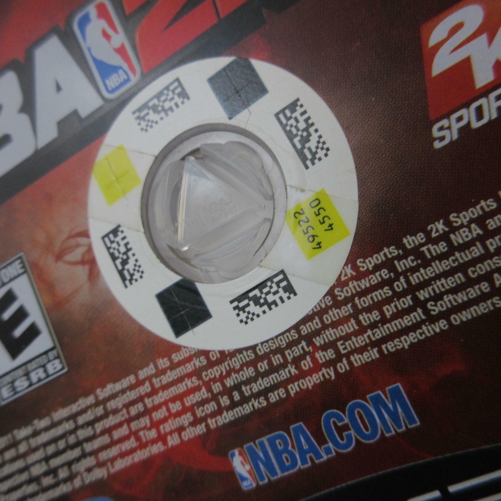 NBA 2K12 Michael Jordan PS3 PlayStation 3 AD/DD Complete CIB - Very Good