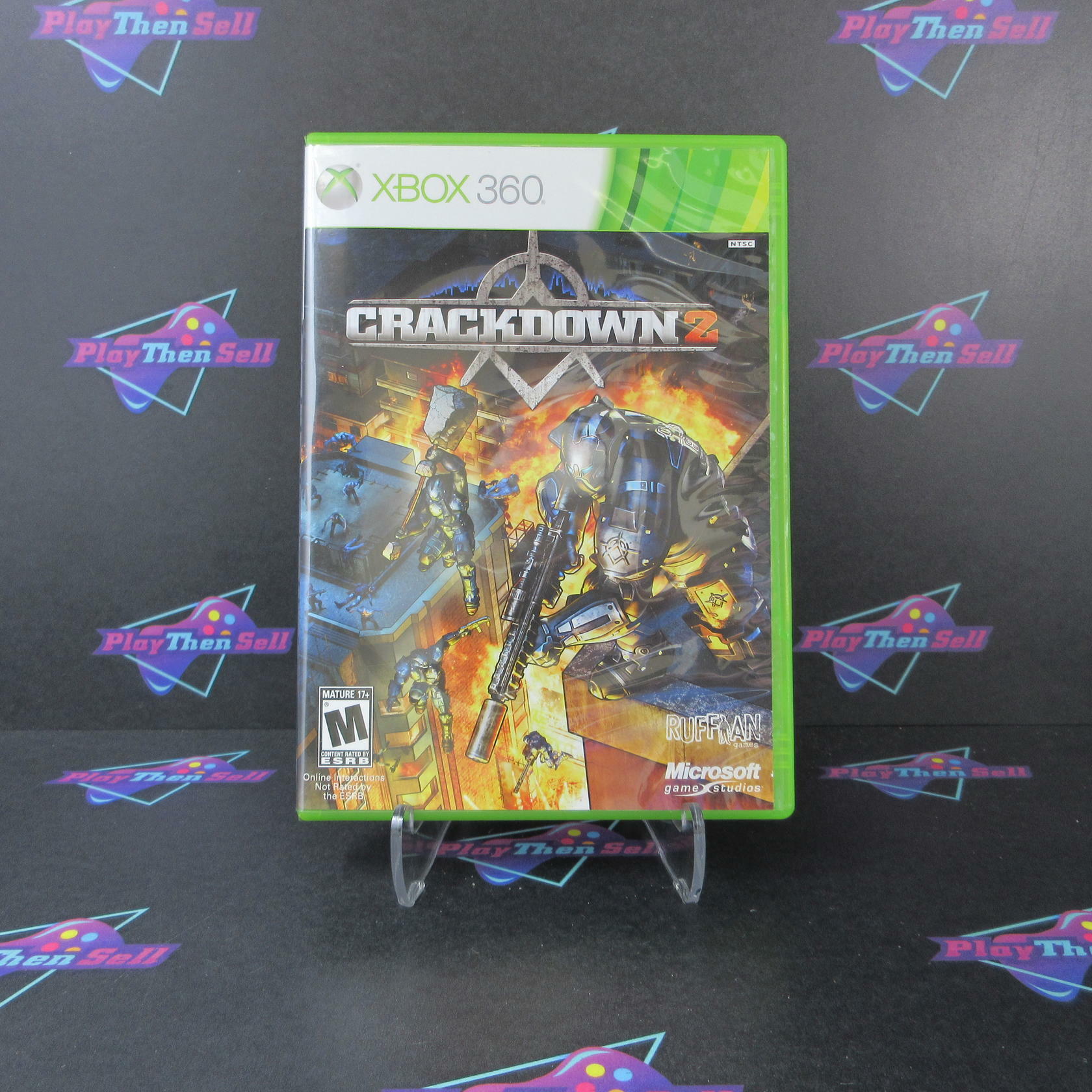 Crackdown 2 Xbox 360 DD/NM - Very Good