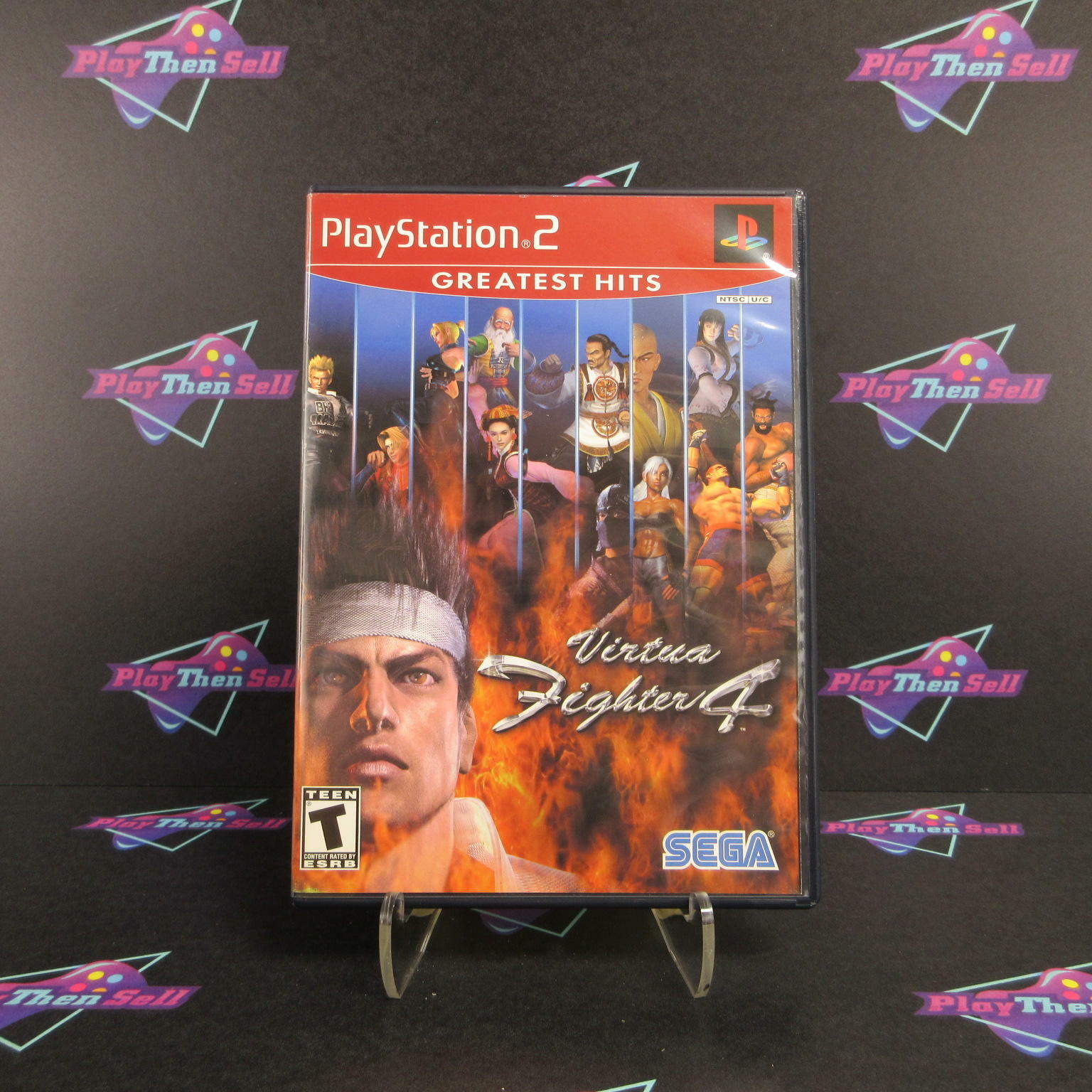 Virtua Fighter 4 GH PS2 PlayStation 2 AD Complete CIB - Very Good