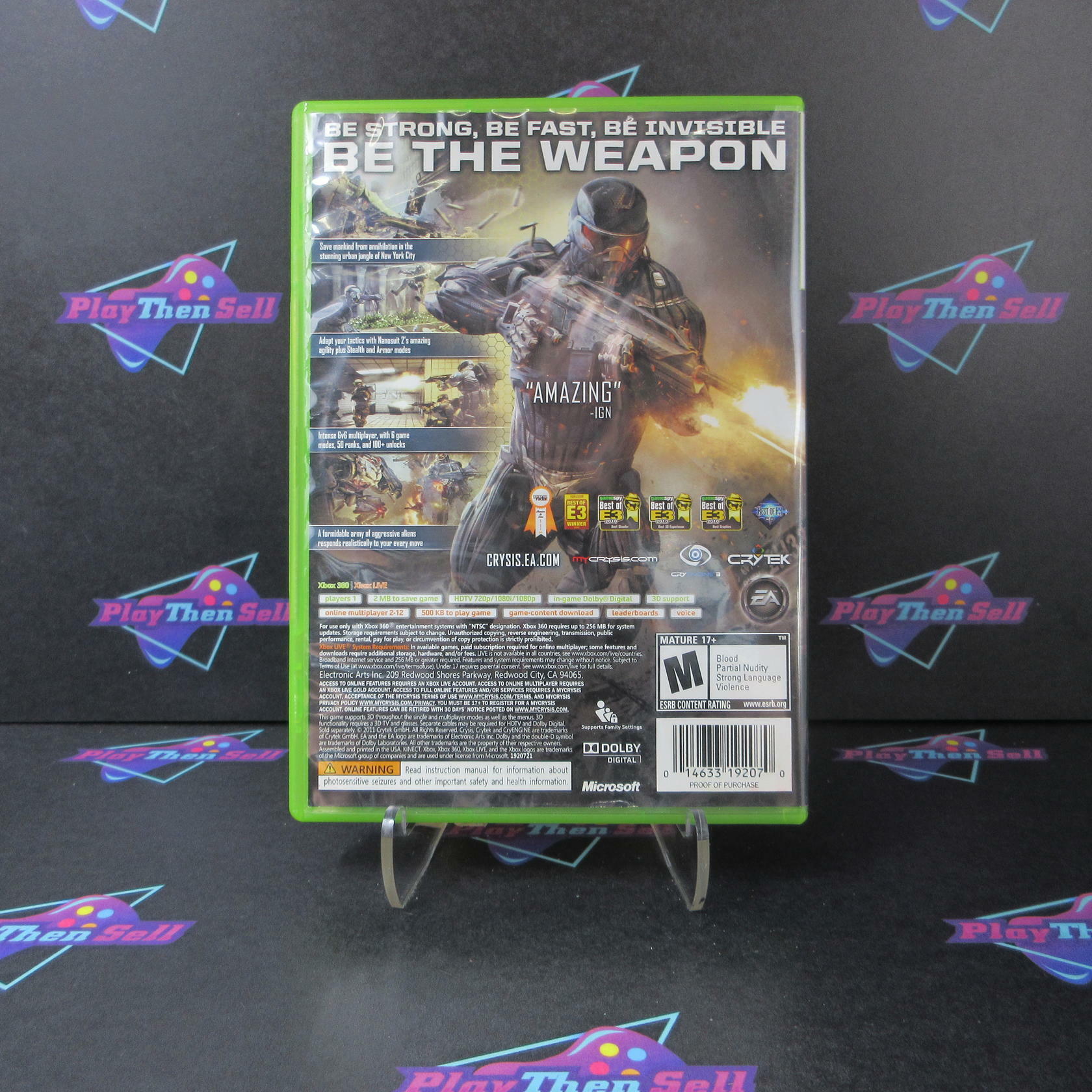 Crysis 2 Xbox 360 AD Complete CIB - Very Good