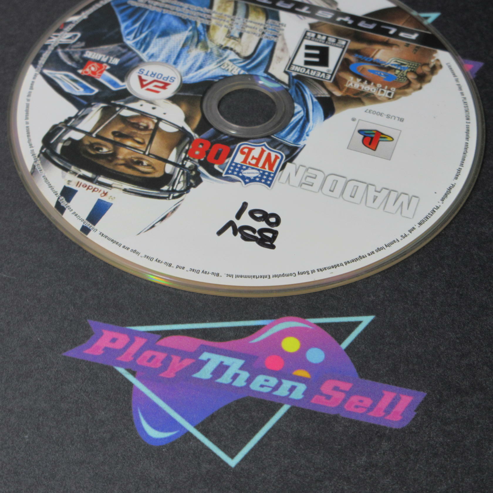 Madden NFL 08 PS3 PlayStation 3 DD - Very Good