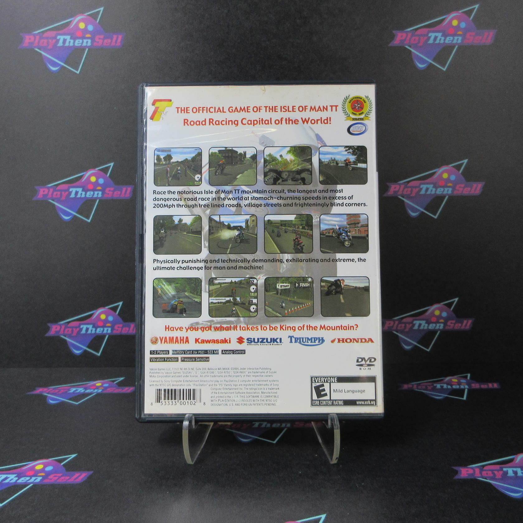 Suzuki Superbikes PS2 PlayStation 2 AD/MD Complete - Very Good