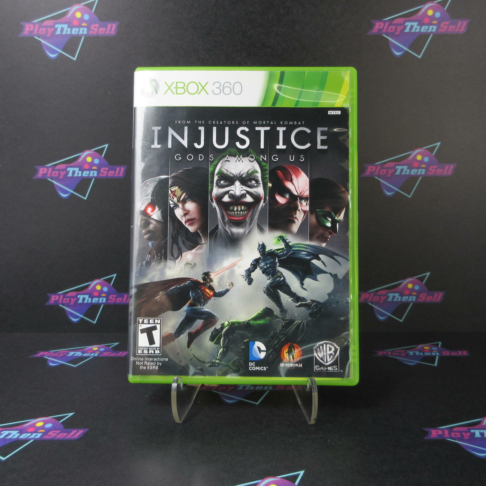 Injustice Gods Among Us Xbox 360 DD/AD Complete - Very Good