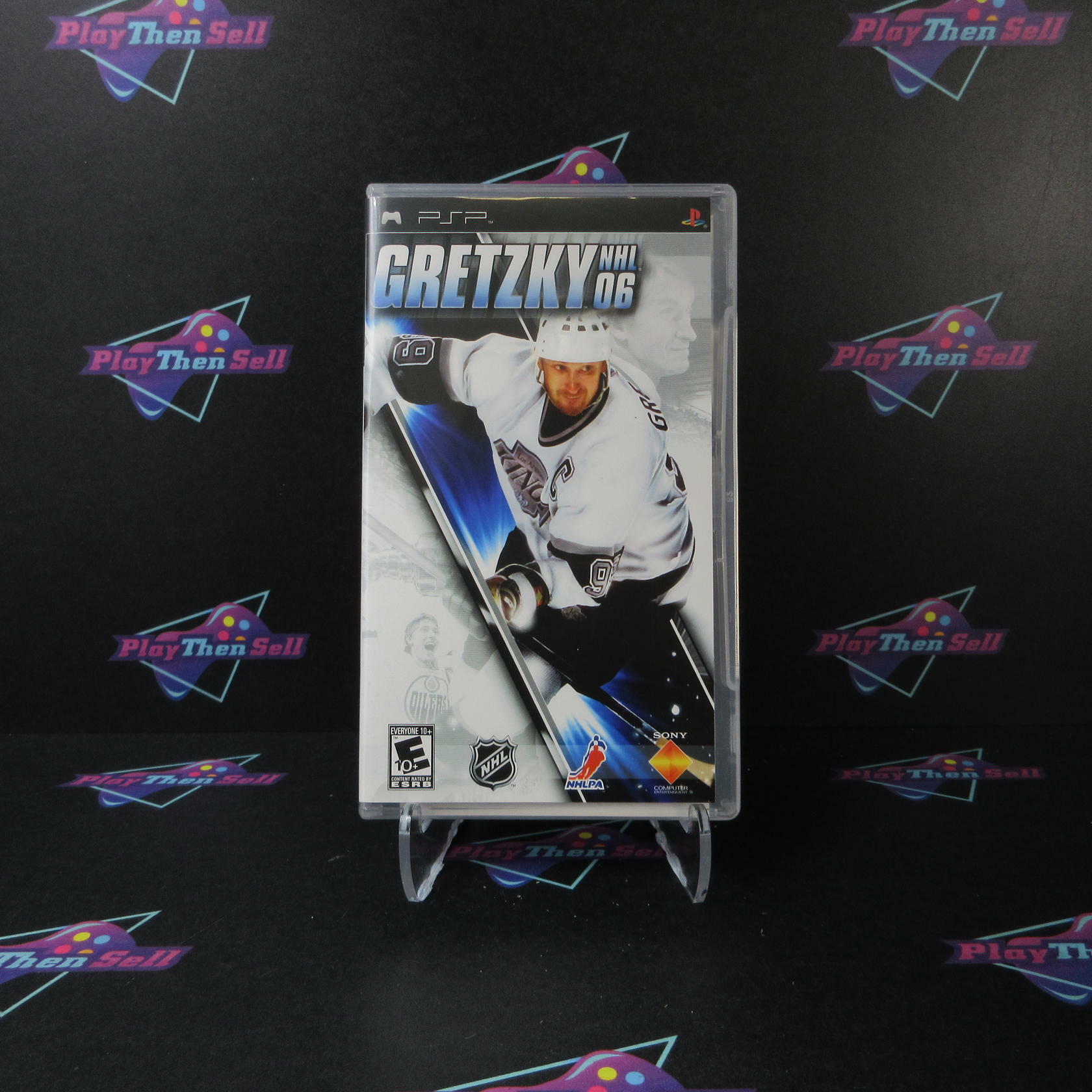 Gretzky NHL' 06 Clear UMD Sony PSP + Reg Card - Like New