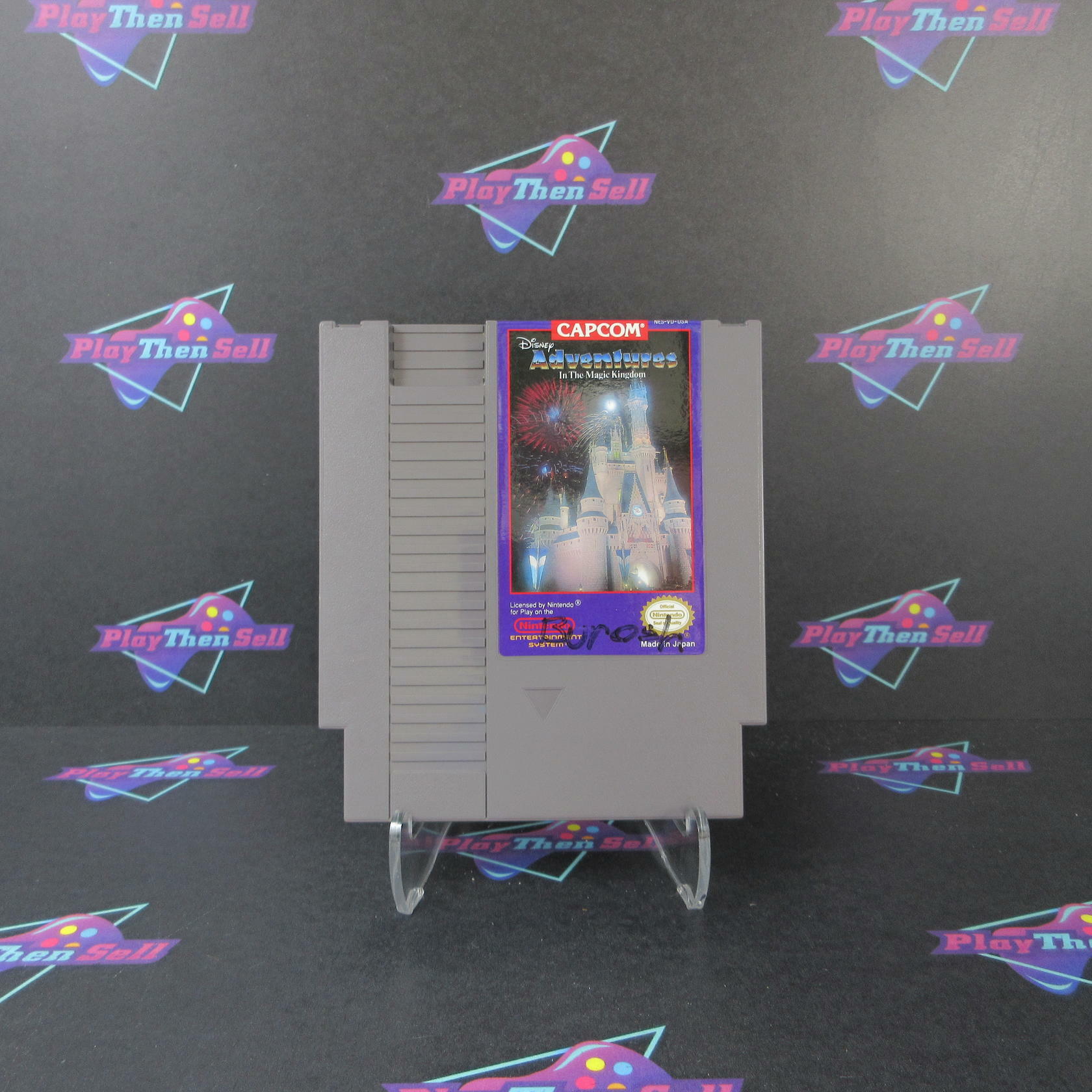 Disney Adventures in the Magic Kingdom Nintendo NES Cart Only AD Tested - Very Good