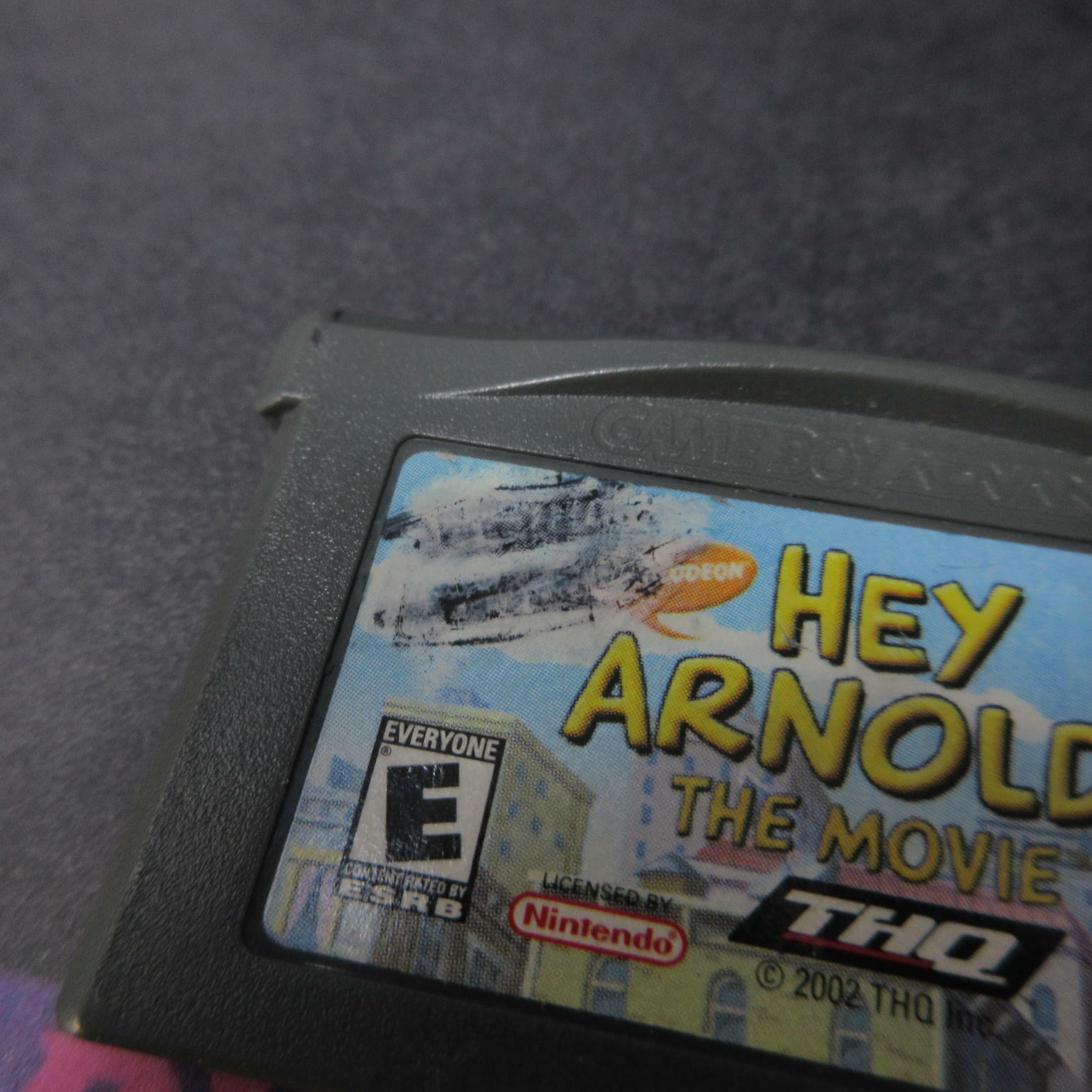 Hey Arnold! The Movie GameBoy Advance Cart Only AD - Very Good