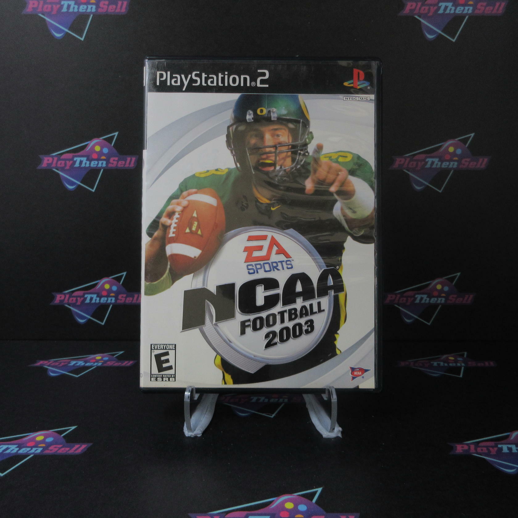 NCAA Football 2003 + Reg Card PS2 PlayStation 2 AD Complete CIB - Very Good