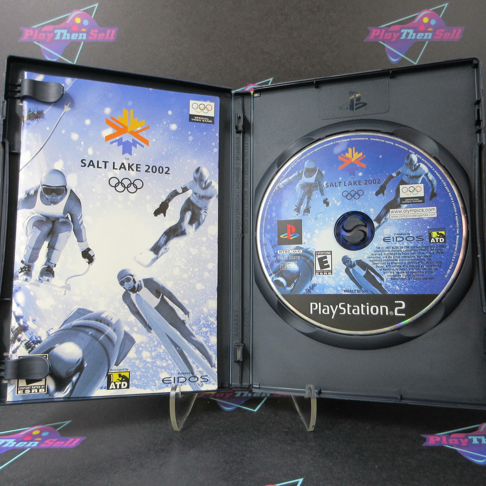 Salt Lake 2002 PS2 PlayStation 2 + Reg Card - Like New