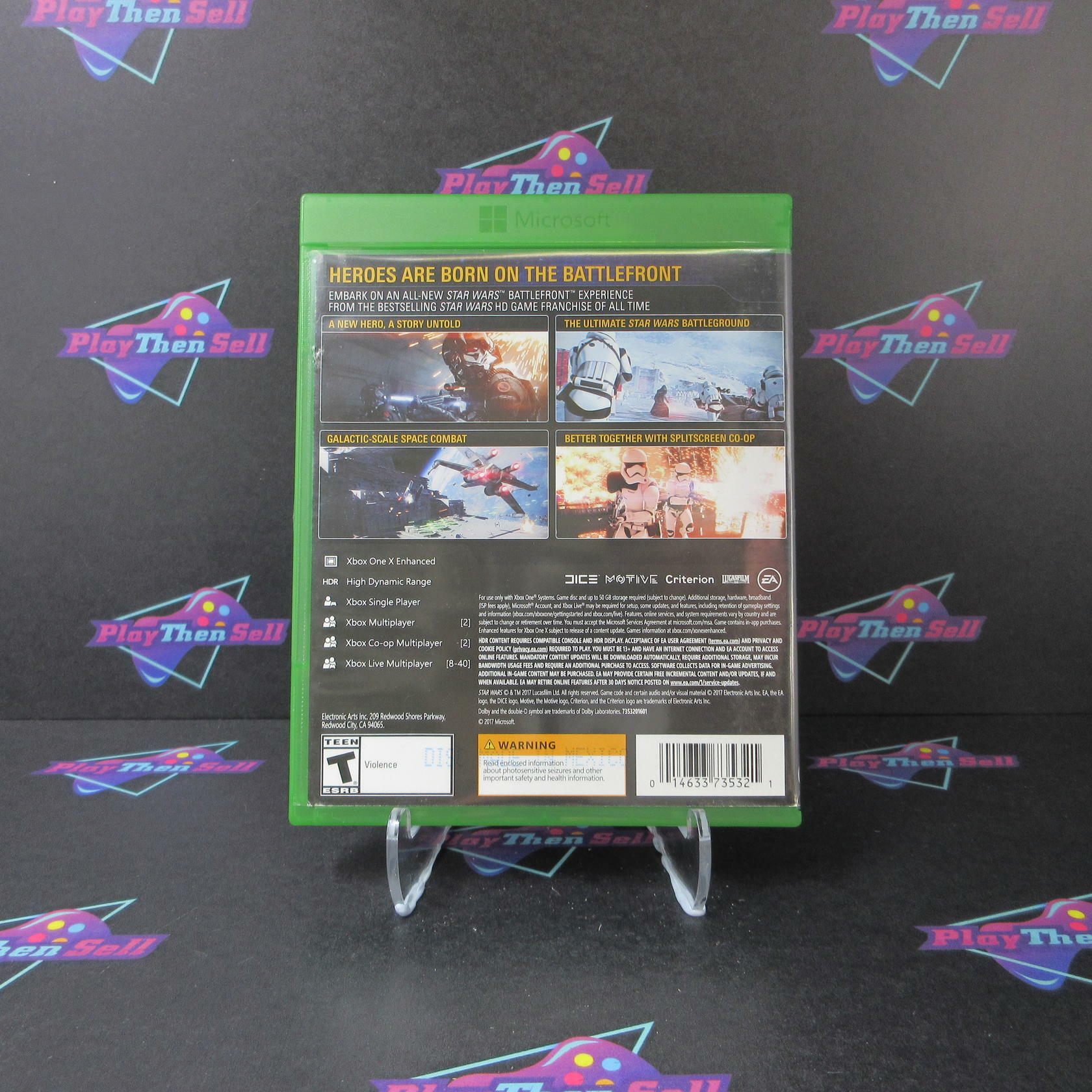 Star Wars Battlefront II Xbox One AD Complete CIB - Very Good