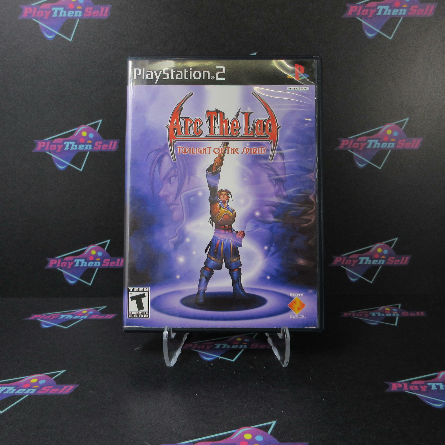 Arc the Lad Twilight of the Spirits + Reg Card PS2 PlayStation 2 AD Complete CIB - Very Good