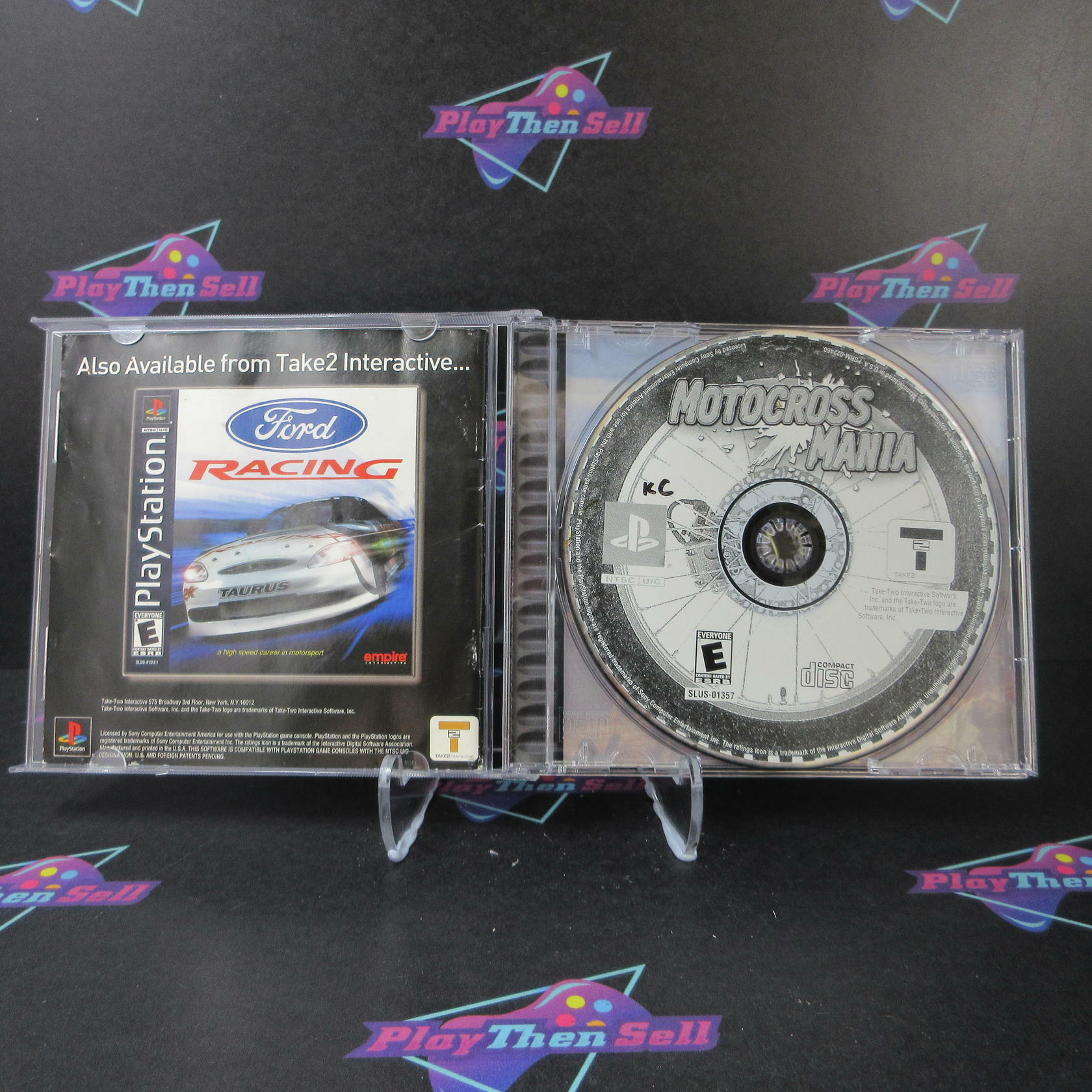 Motocross Mania PS1 PlayStation 1 MD/DD Complete CIB - Very Good