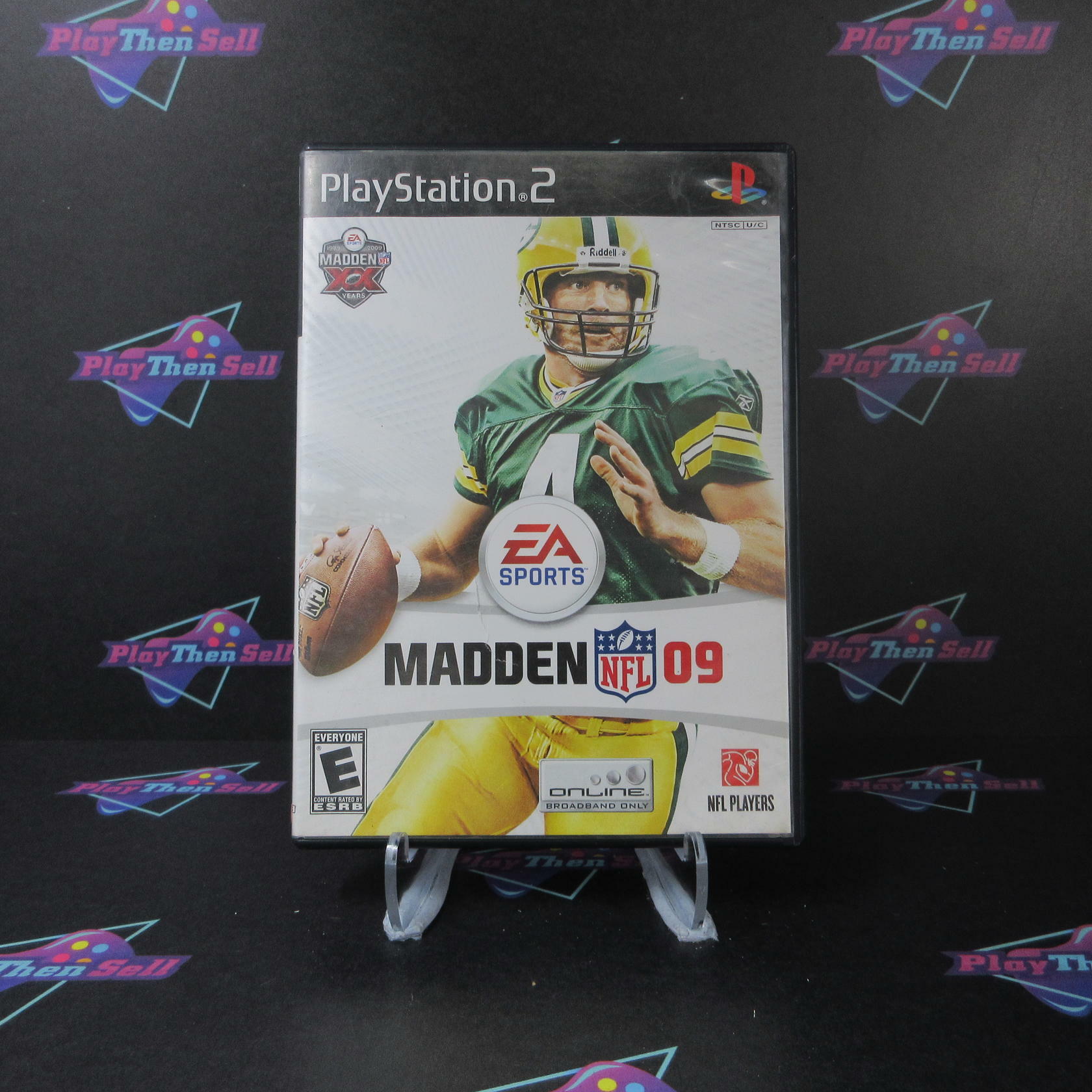 Madden NFL 09 PS2 PlayStation 2 AD Complete CIB - Very Good