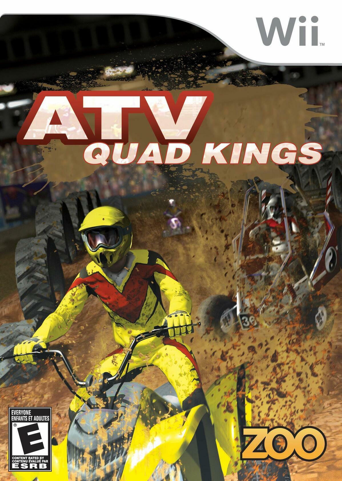 ATV Quad Kings Nintendo Wii DD Complete CIB - Very Good