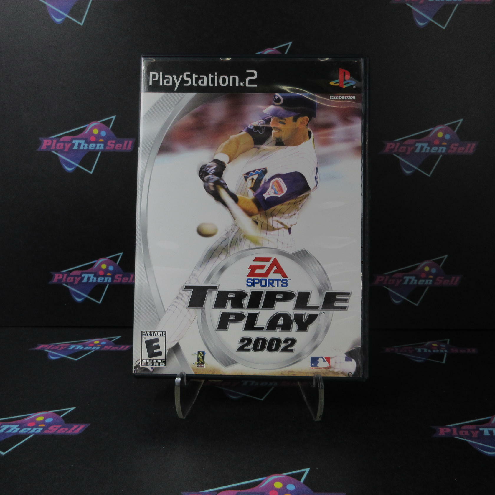 Triple Play 2002 + Reg Card PS2 PlayStation 2 AD Complete CIB - Very Good