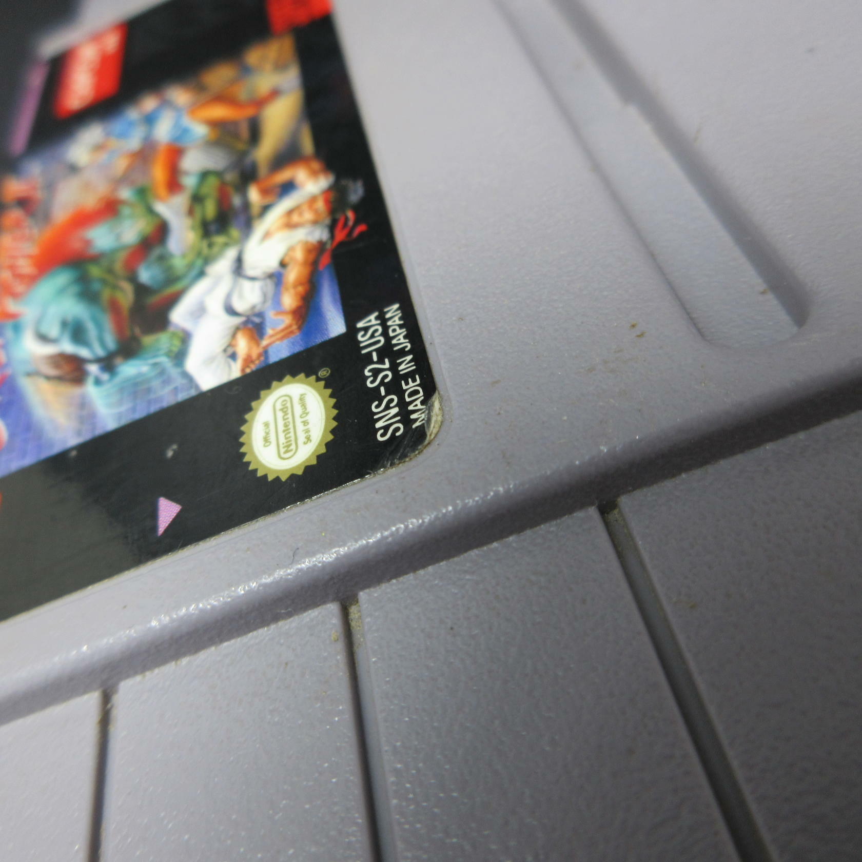 Street Fighter II SNES Super Nintendo Cartridge Only AD / Authentic Tested - Very Good