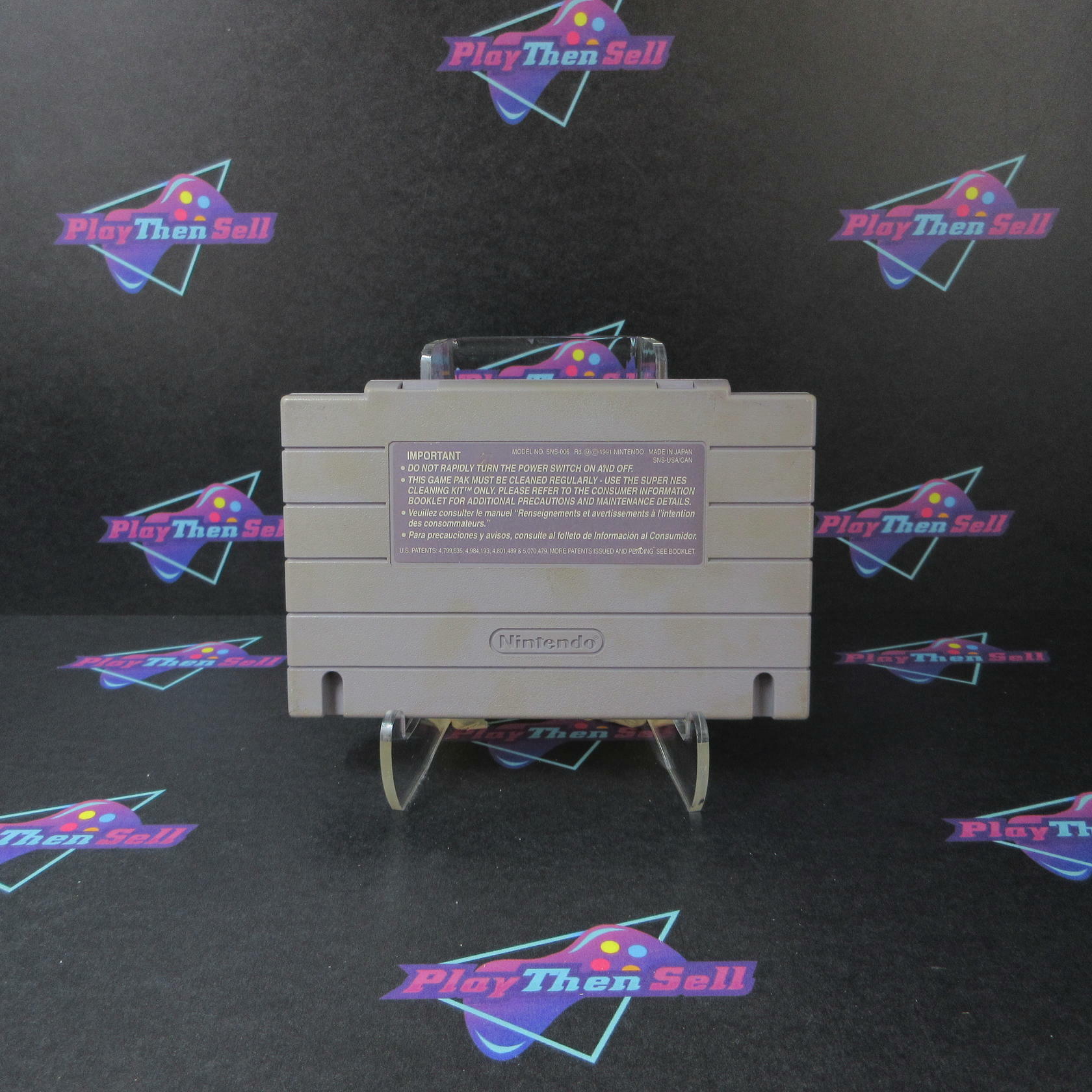 Mario Paint Super Nintendo SNES Cartridge Only AD Authentic / Tested - Very Good