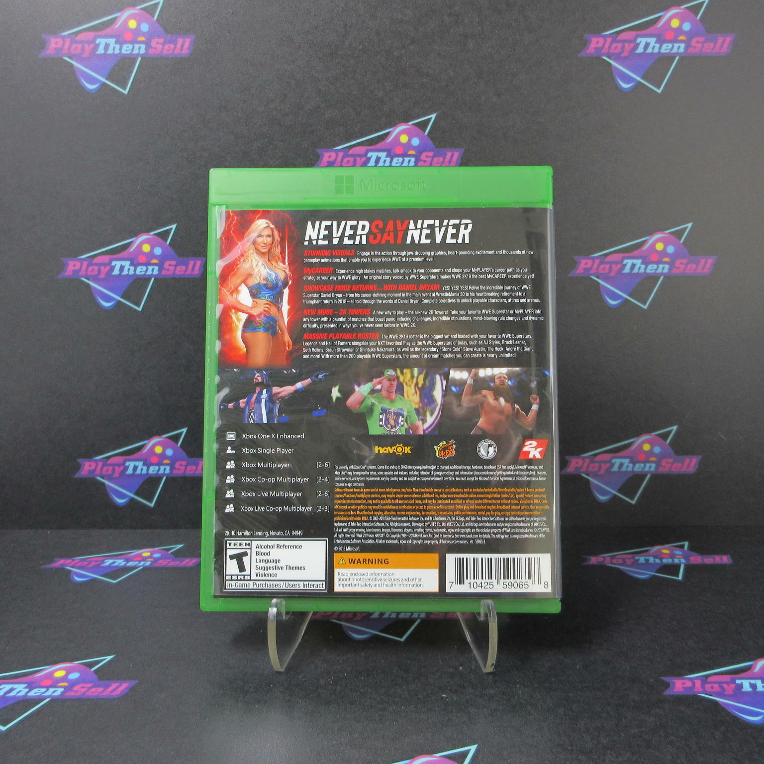 WWE 2K19 Xbox One - Like New