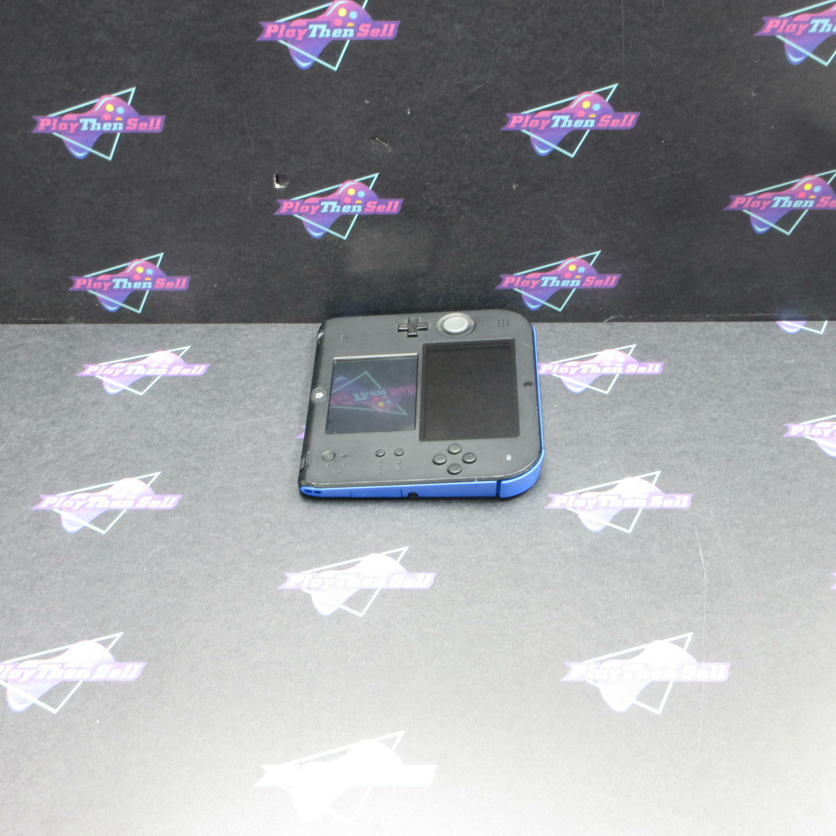 Nintendo 2DS Console - Electric Blue - Boxed - See Pics - Good