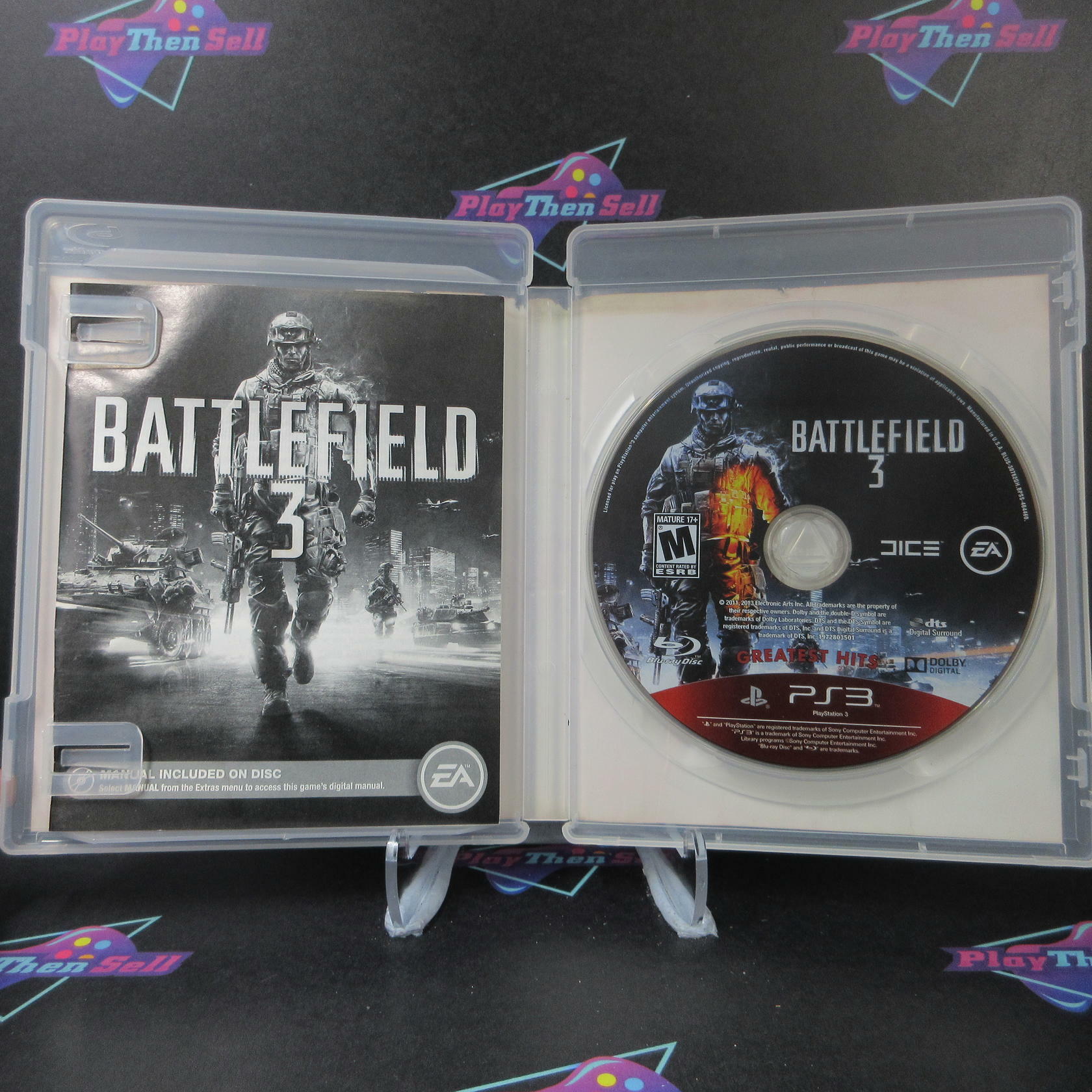 Battlefield 3 GH PS3 PlayStation 3 AD/MD Complete CIB - Very Good