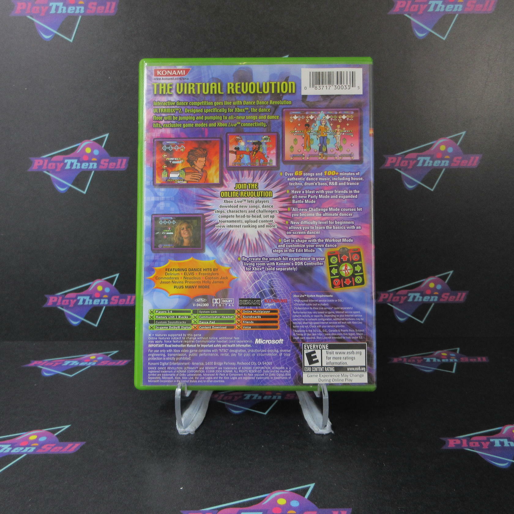 Dance Dance Revolution Ultramix 2 - Xbox AD Complete CIB - Very Good