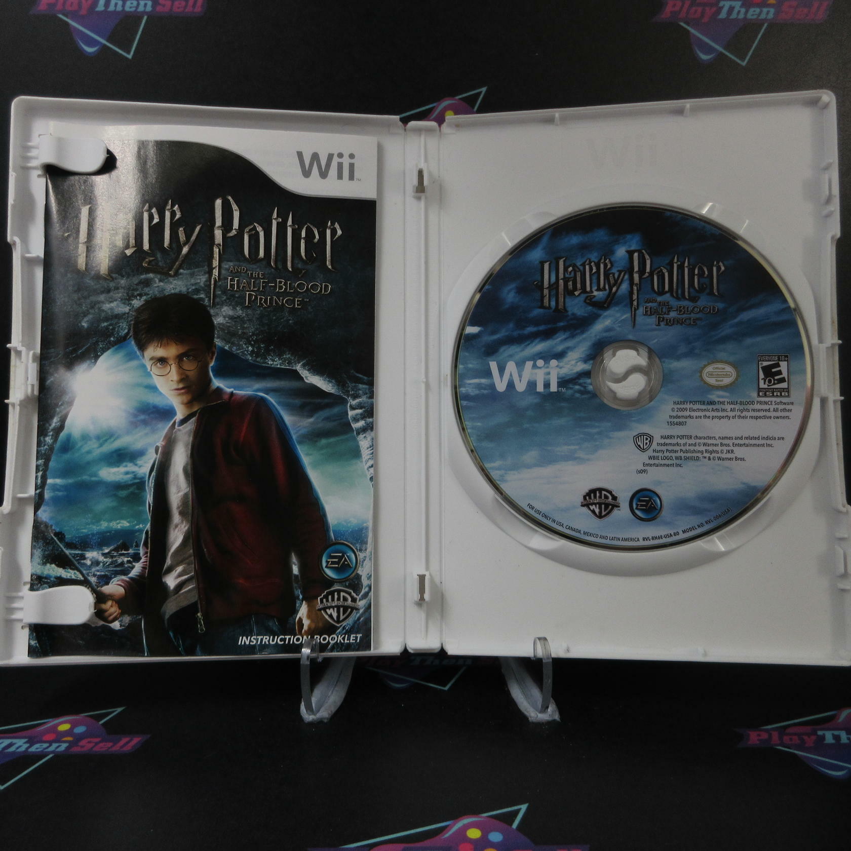 Harry Potter and the Half Blood Prince Nintendo Wii AD Complete CIB - Very Good