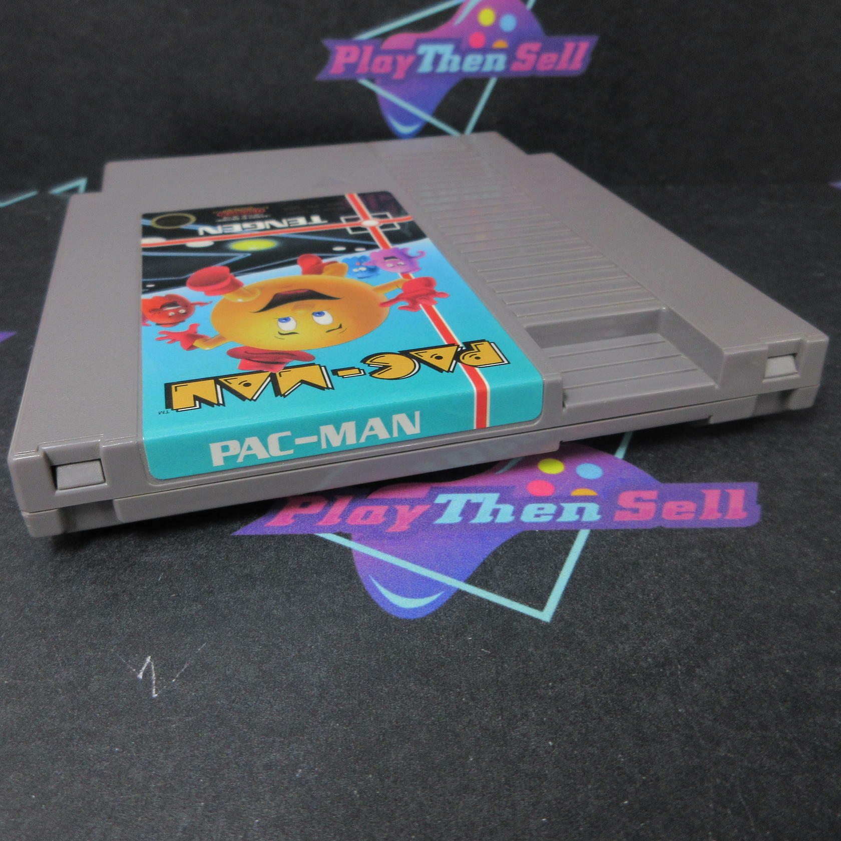 Pac-man - Tengen Grey Case - Nintendo NES Cartridge Only Authentic / Tested - Very Good