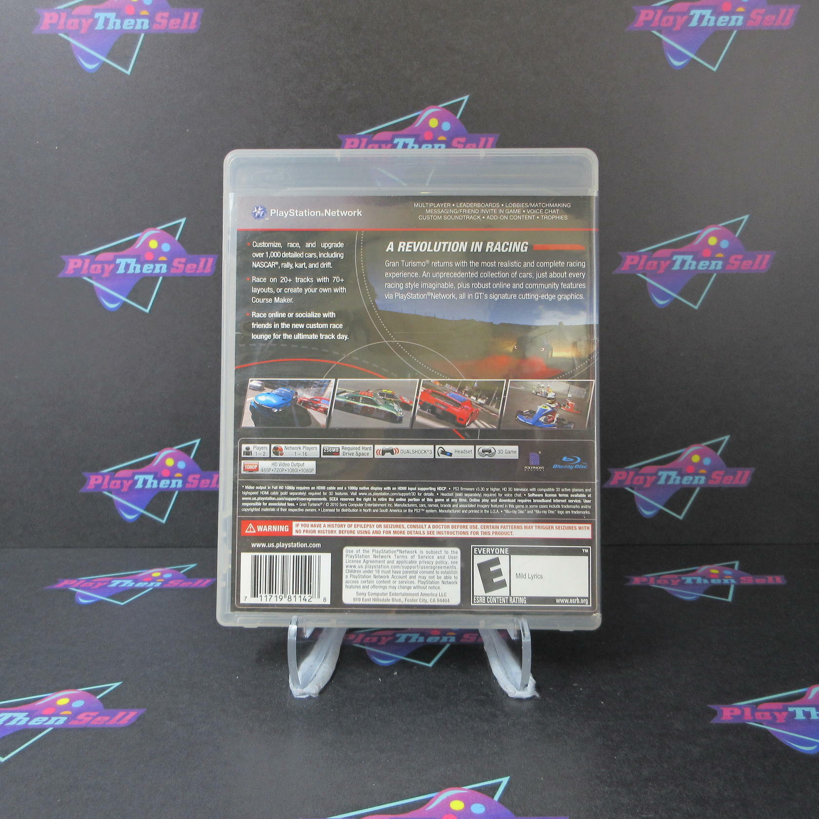 Gran Turismo 5 PS3 PlayStation 3 AD/DD/NM - Very Good