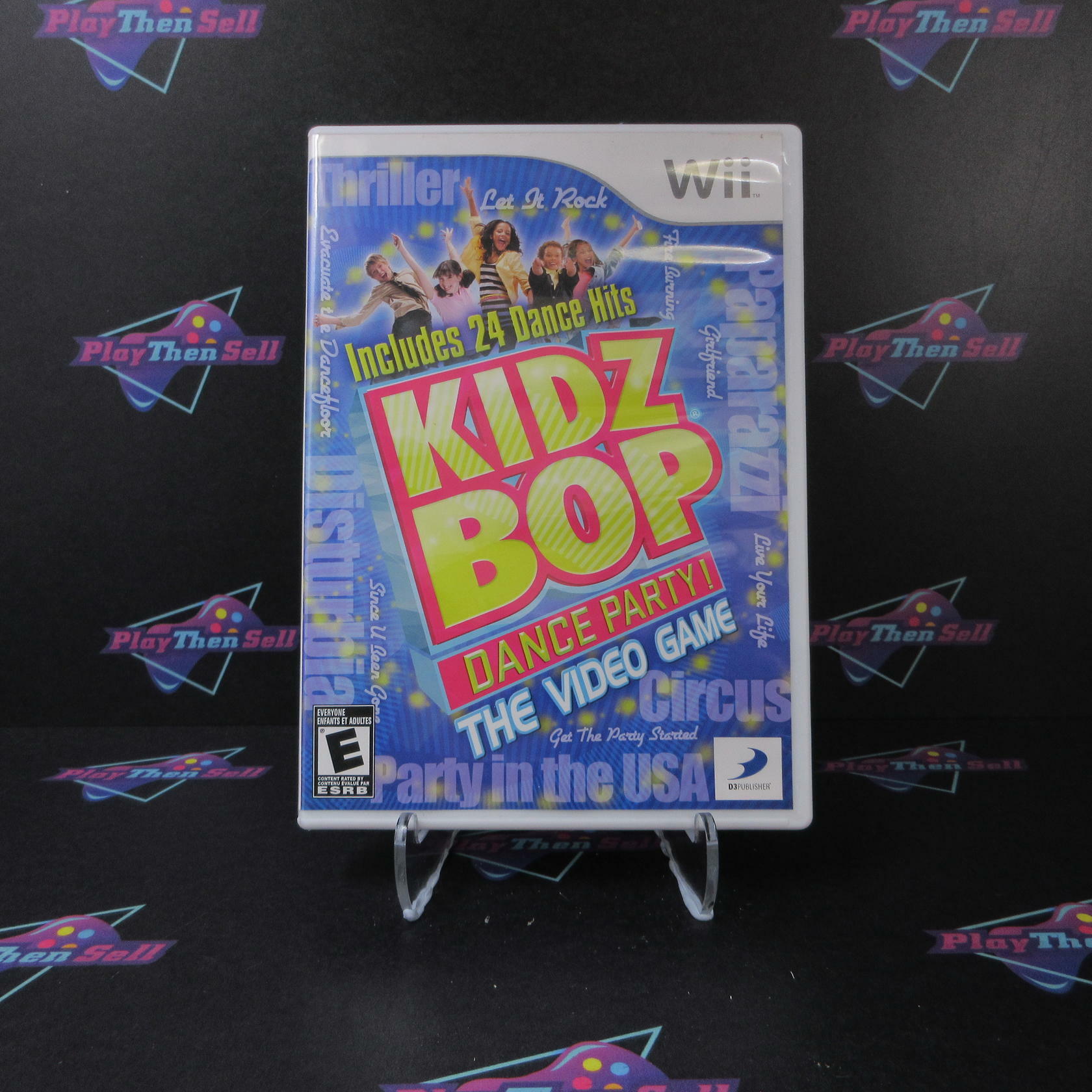 Kidz Bop Dance Party Nintendo Wii DD Complete CIB - Very Good