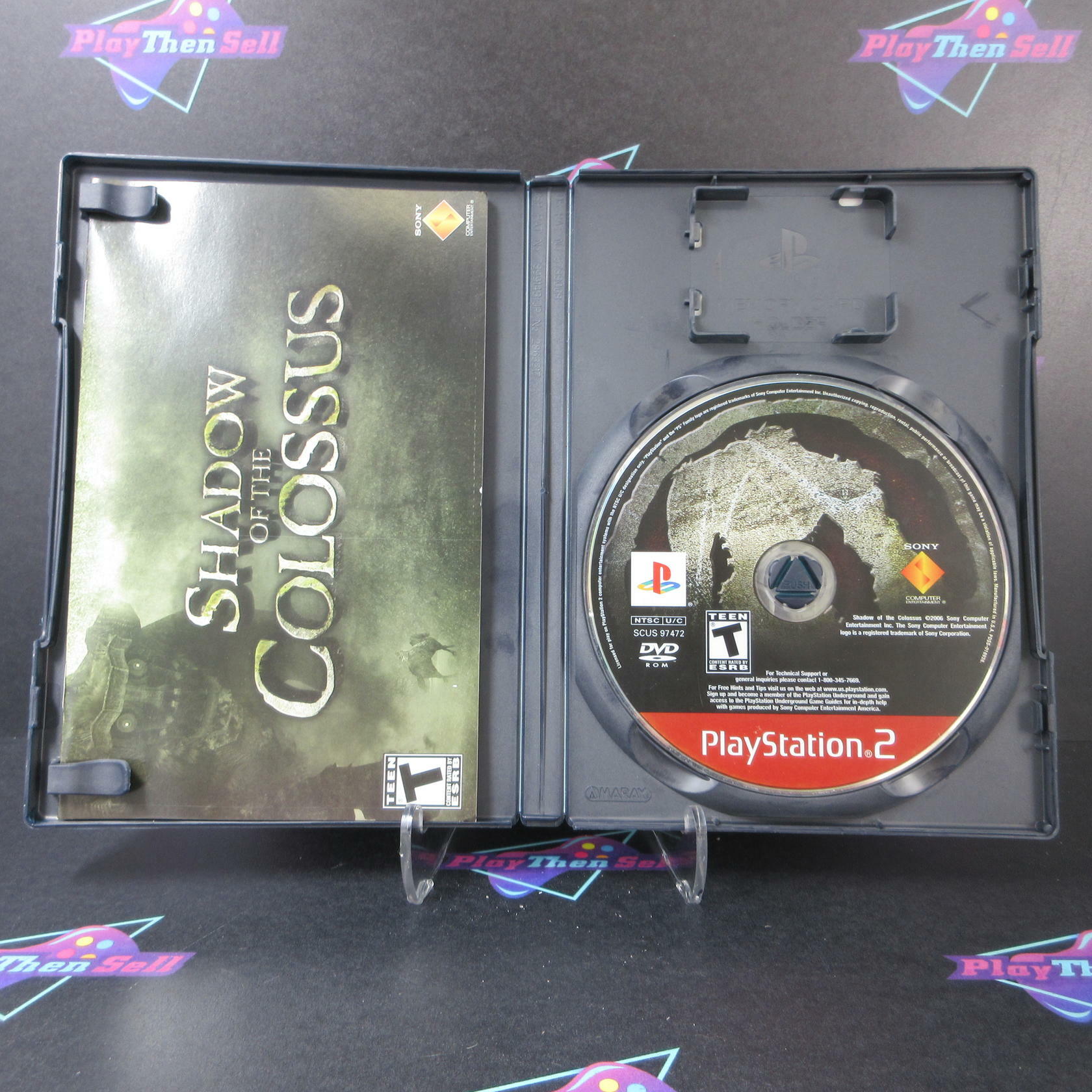 Shadow of the Colossus GH + Reg Card PS2 PlayStation 2 AD Complete CIB - Very Good