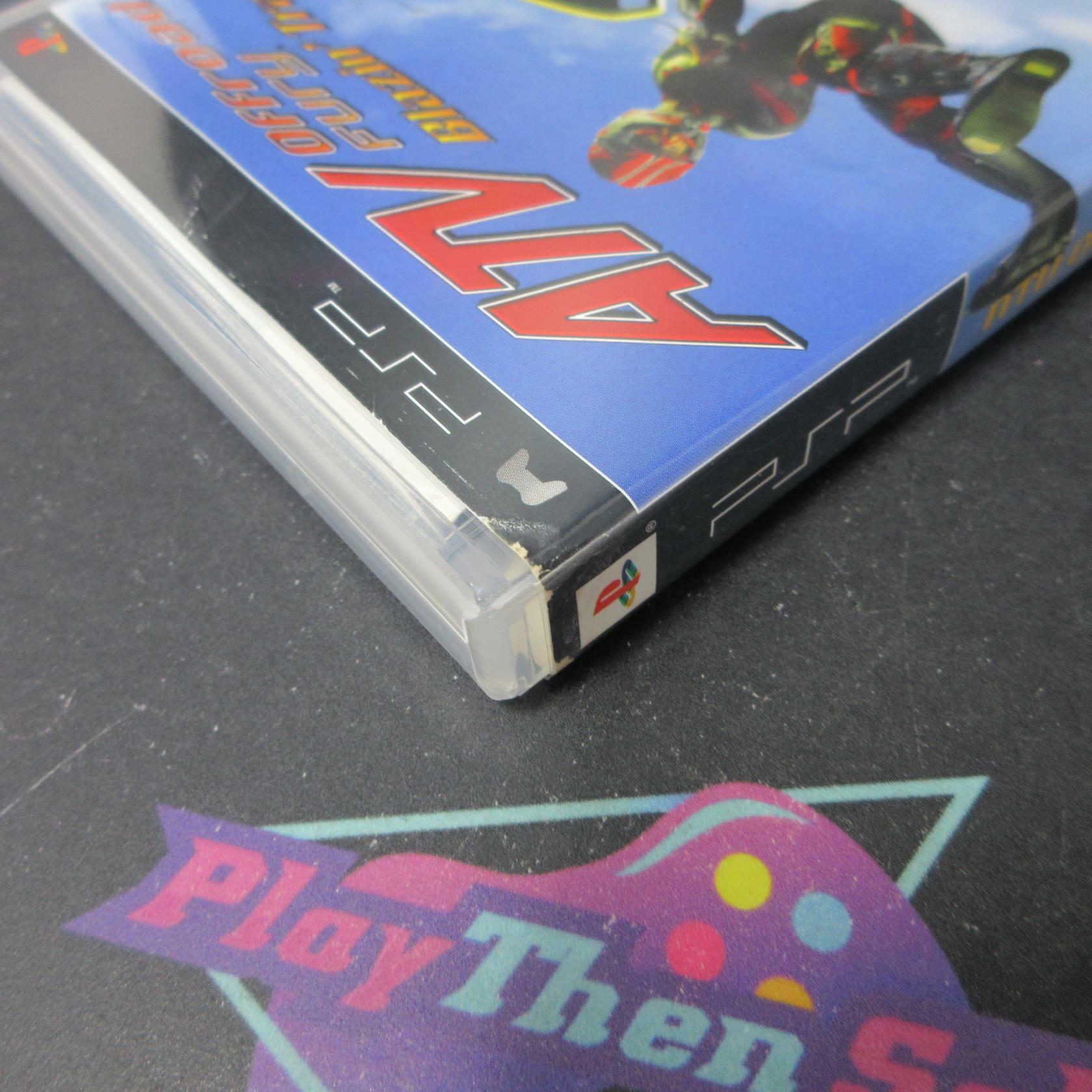 ATV Offroad Fury Blazin Trails GH Disc + Reg Card Sony PSP AD Complete CIB - Very Good