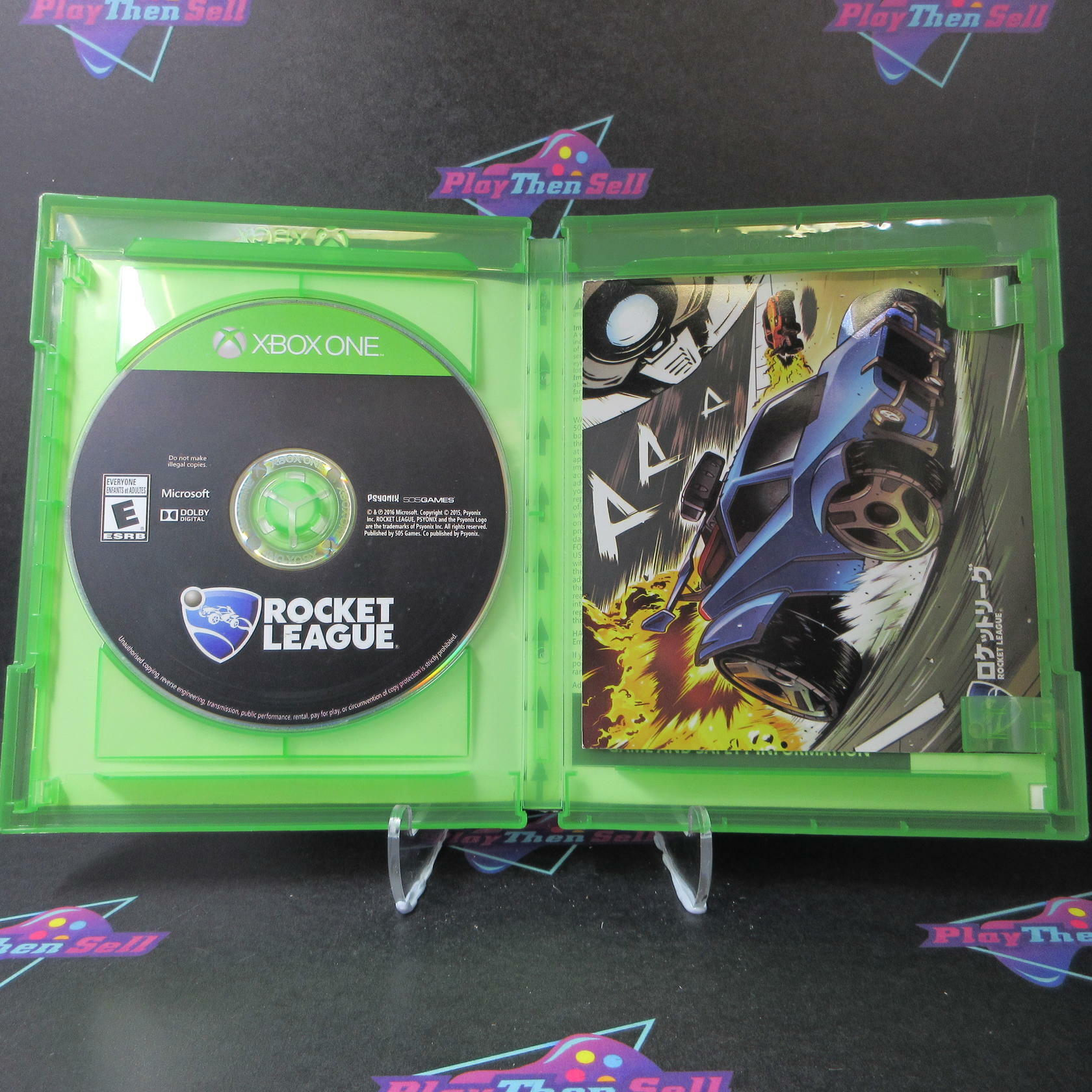 Rocket League Collector's Edition + Art Print Xbox One AD Complete CIB - Very Good