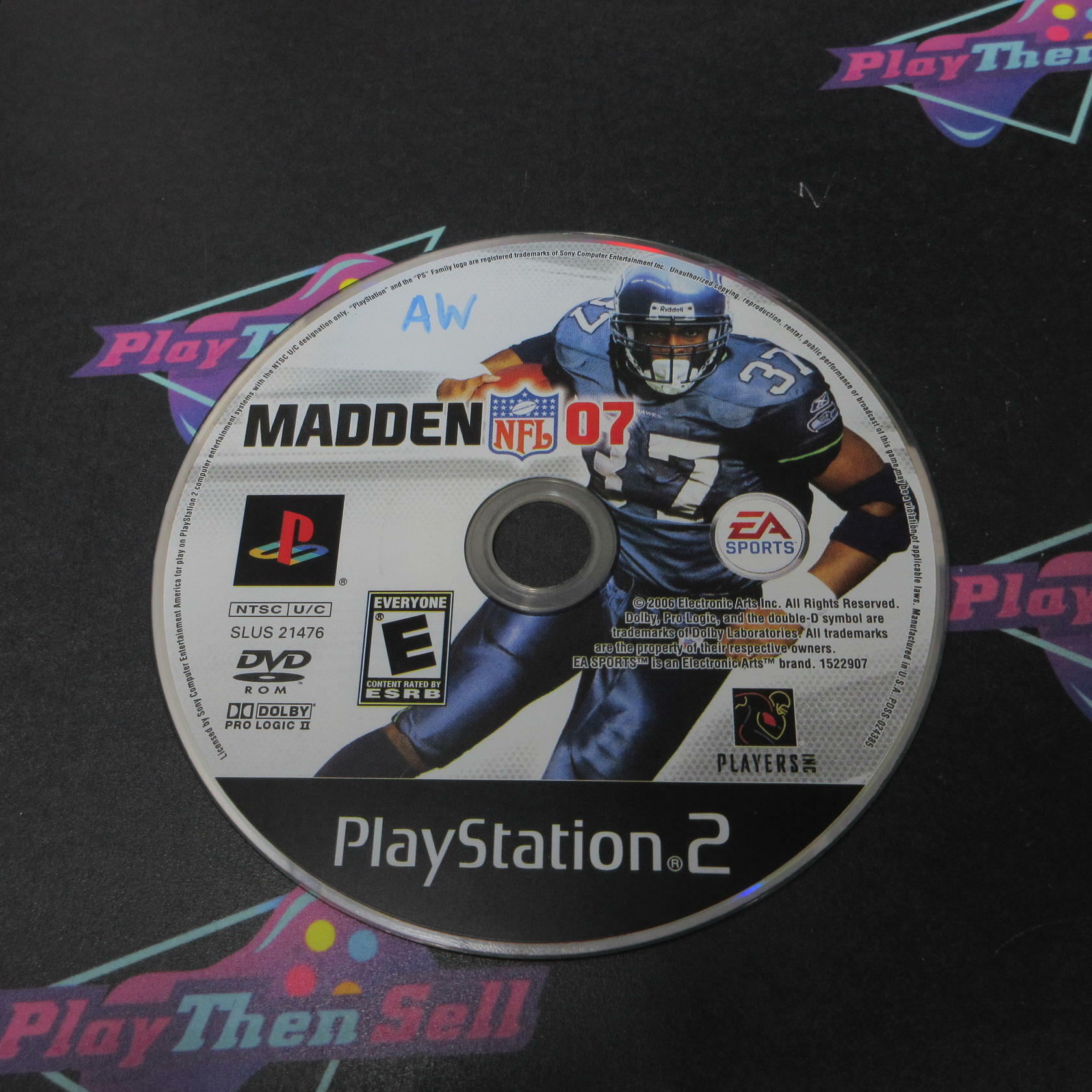 Madden NFL 07 PS2 PlayStation 2 AD/DD Complete CIB - Very Good