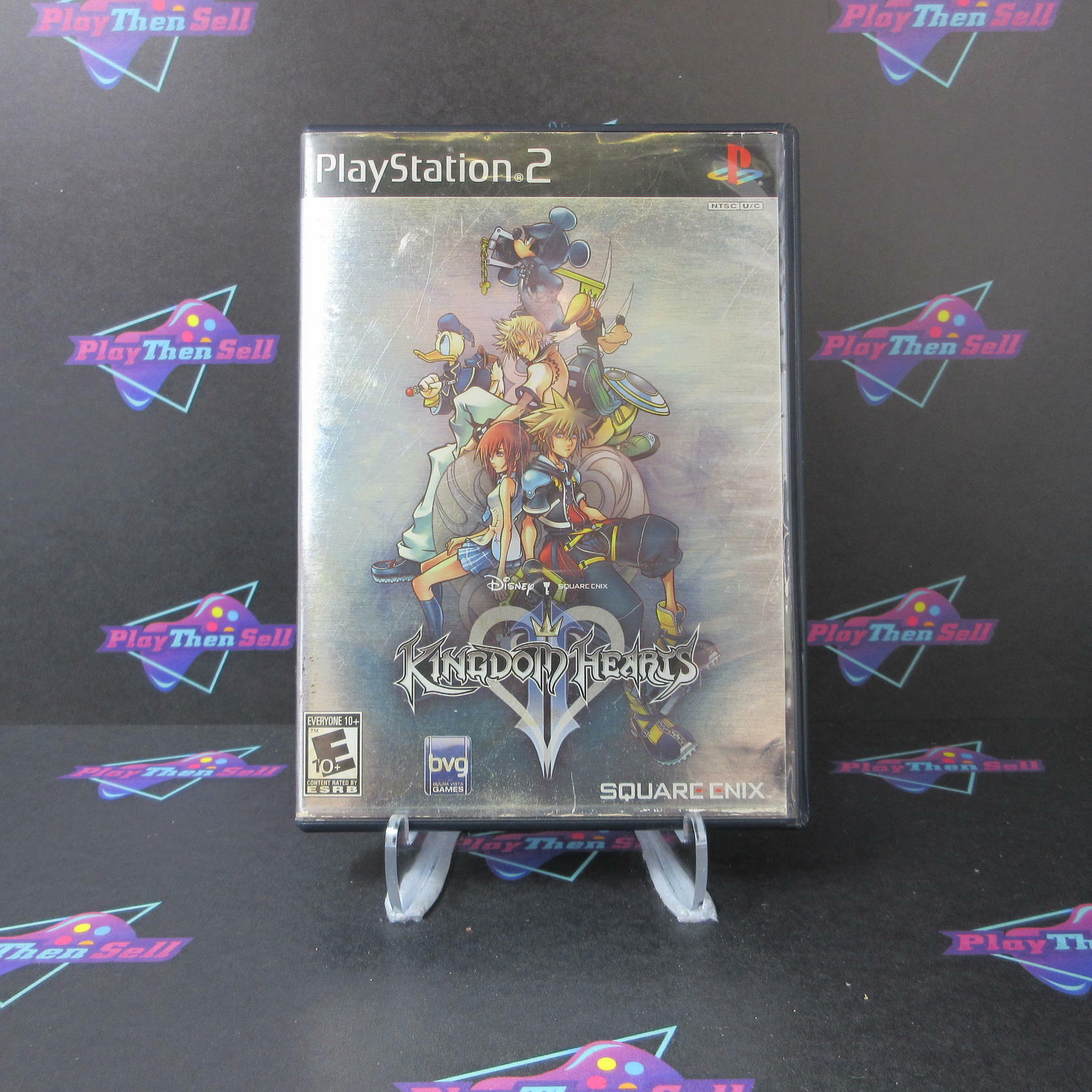 Kingdom Hearts II GH Disc PS2 PlayStation 2 AD/NM - Very Good