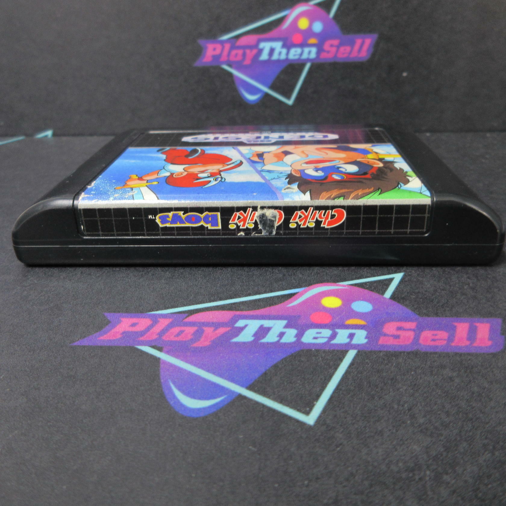 Chiki Chiki Boys Sega Genesis Boxed NM Authentic / Tested - Very Good