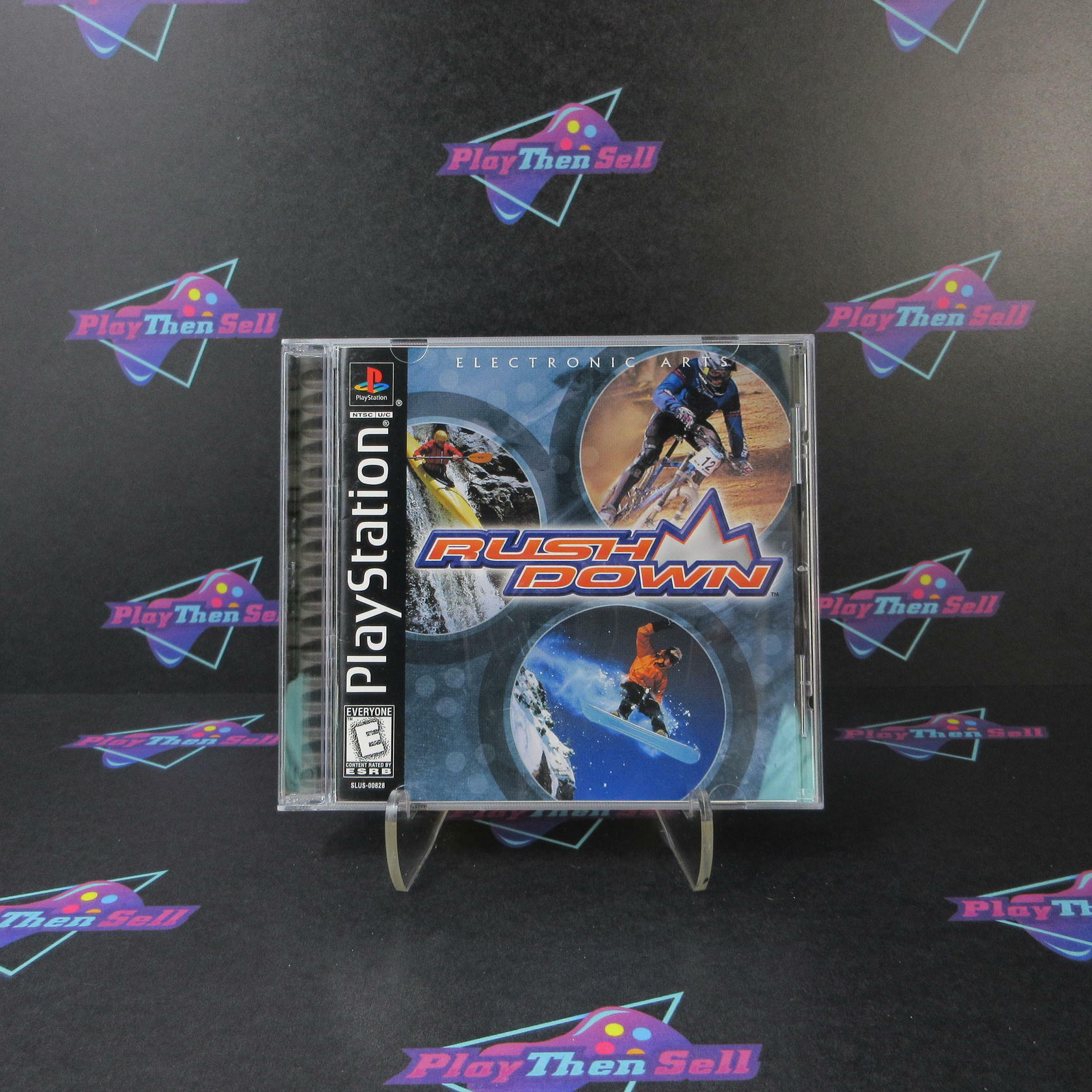 Rush Down PS1 PlayStation 1 + Reg Card - Like New