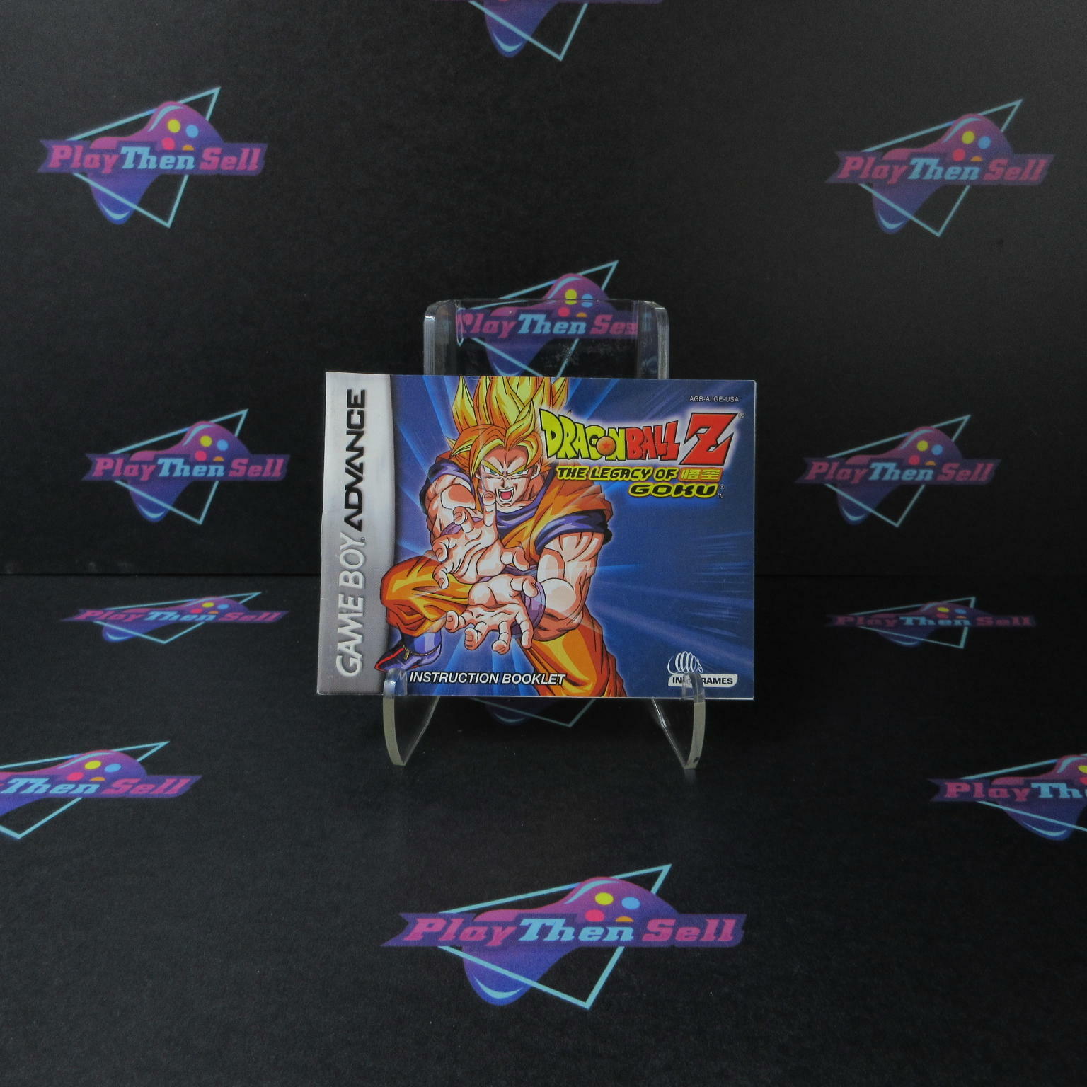 Dragon Ball Z The Legacy of Goku GBA Gameboy Advance Cart + Manual - Very Good