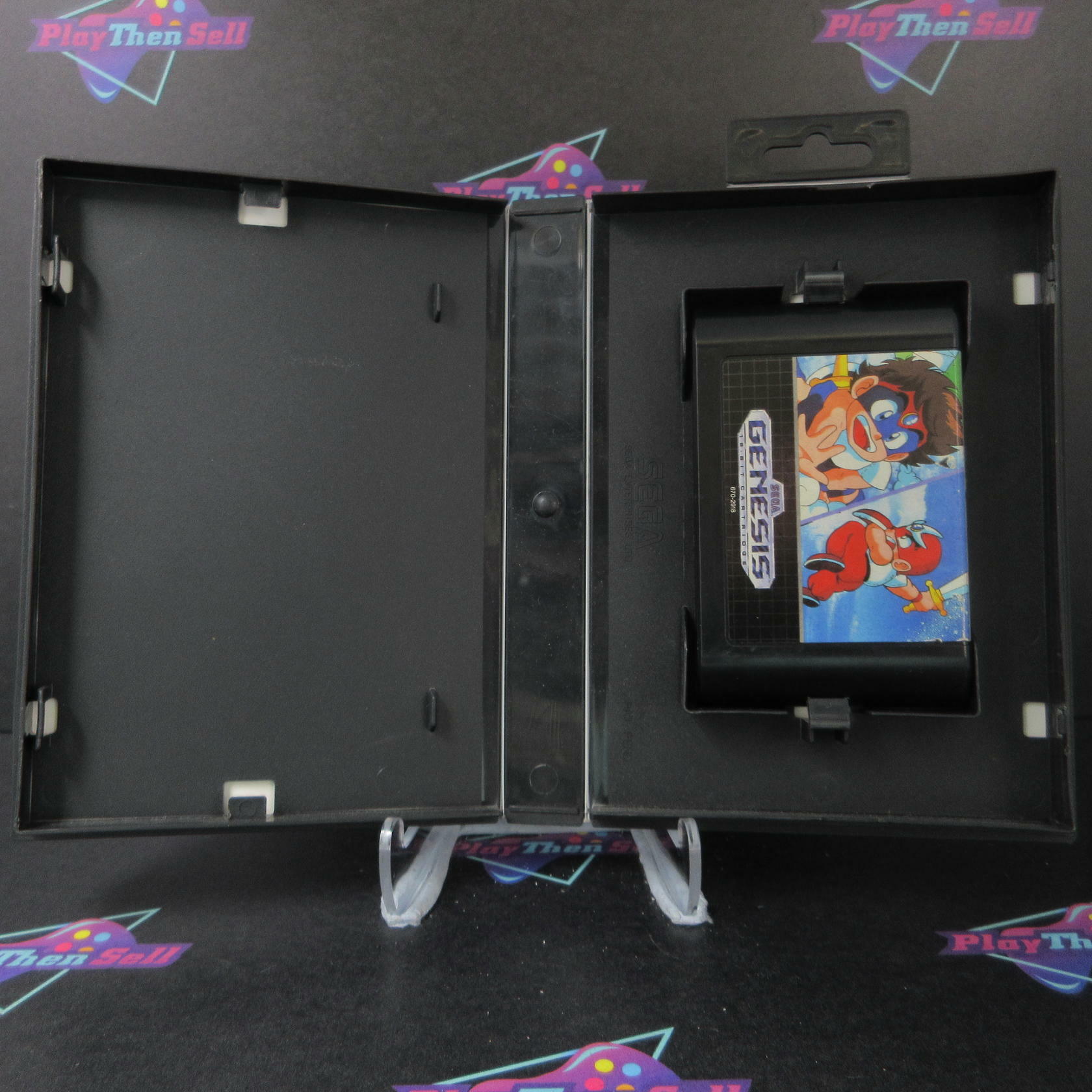 Chiki Chiki Boys Sega Genesis Boxed NM Authentic / Tested - Very Good